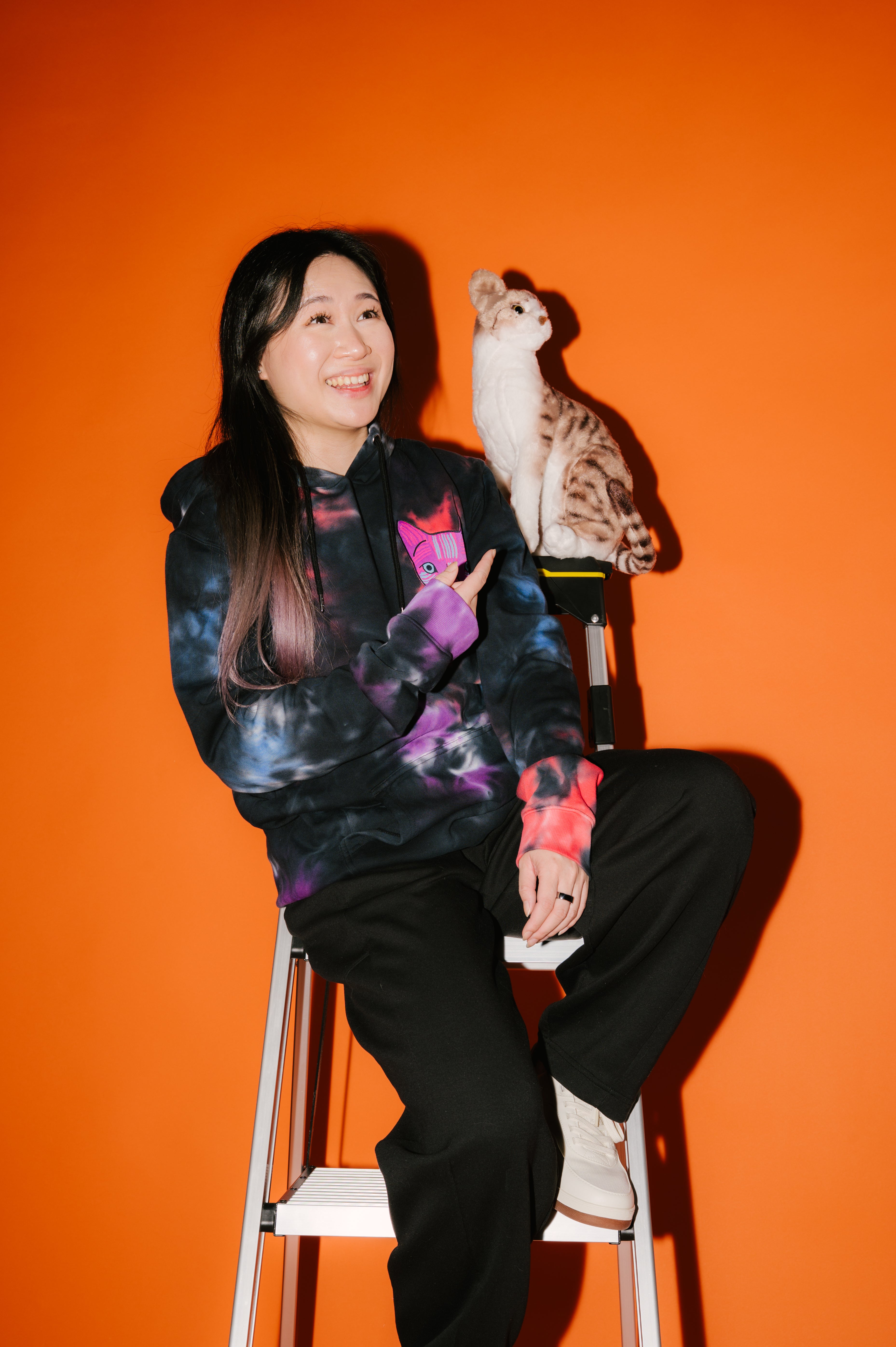 Cat Patch Hoodie