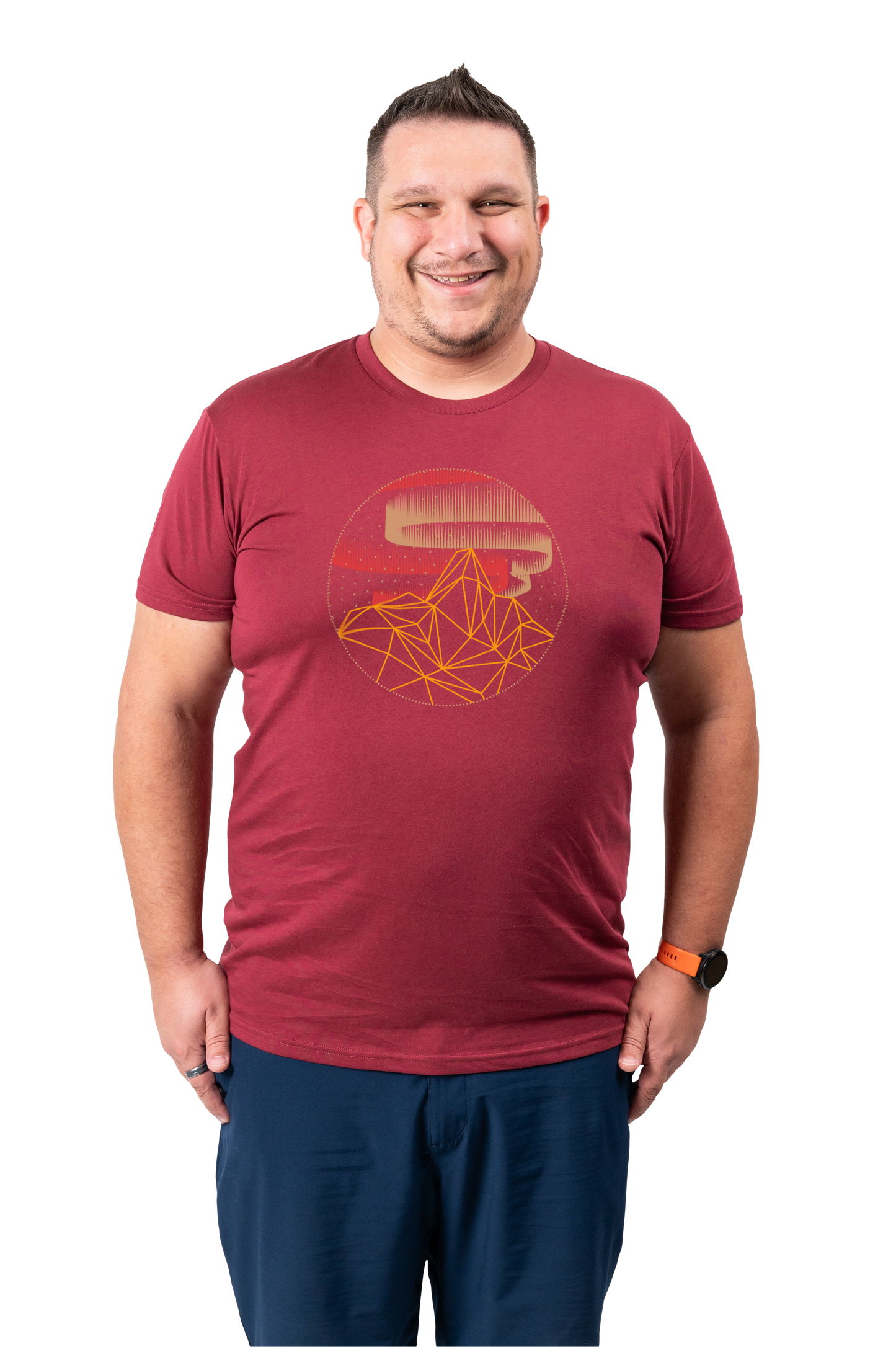 Model: David P, Size: XX-Large Tall, Height: 6’4”/193cm