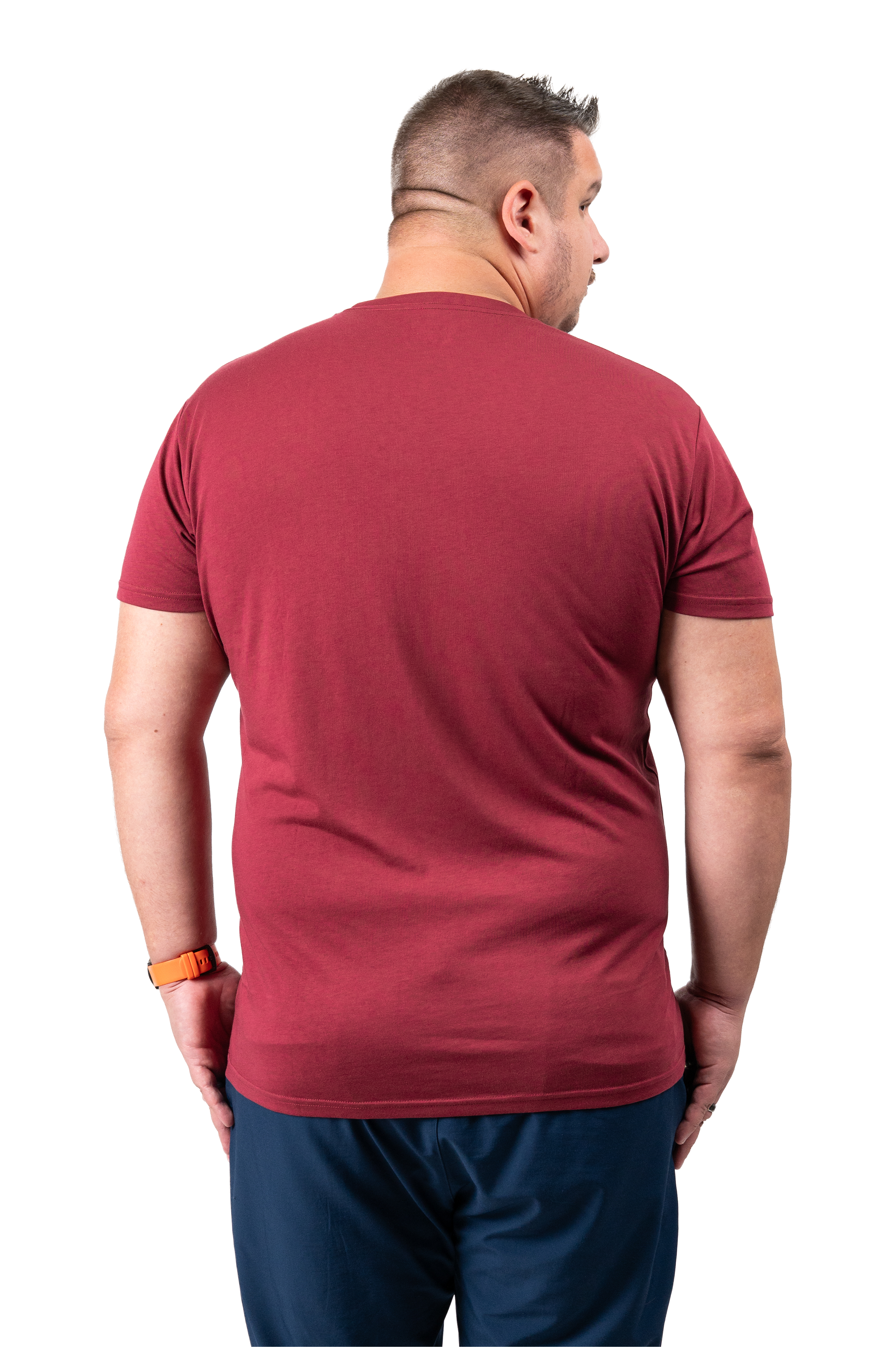 Model: David P, Size: XX-Large Tall, Height: 6’4”/193cm