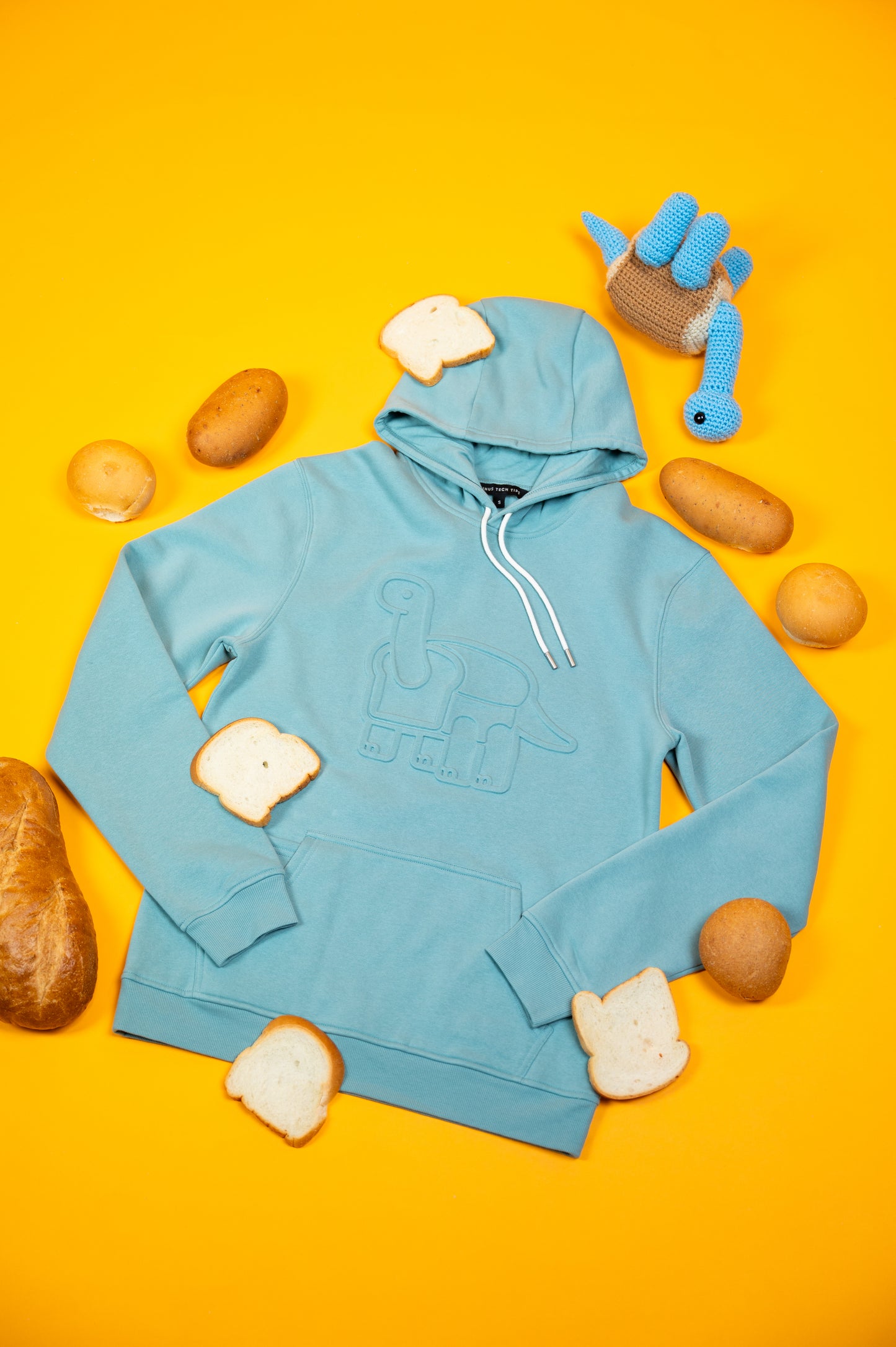 Sweat à capuche Breadsaurus