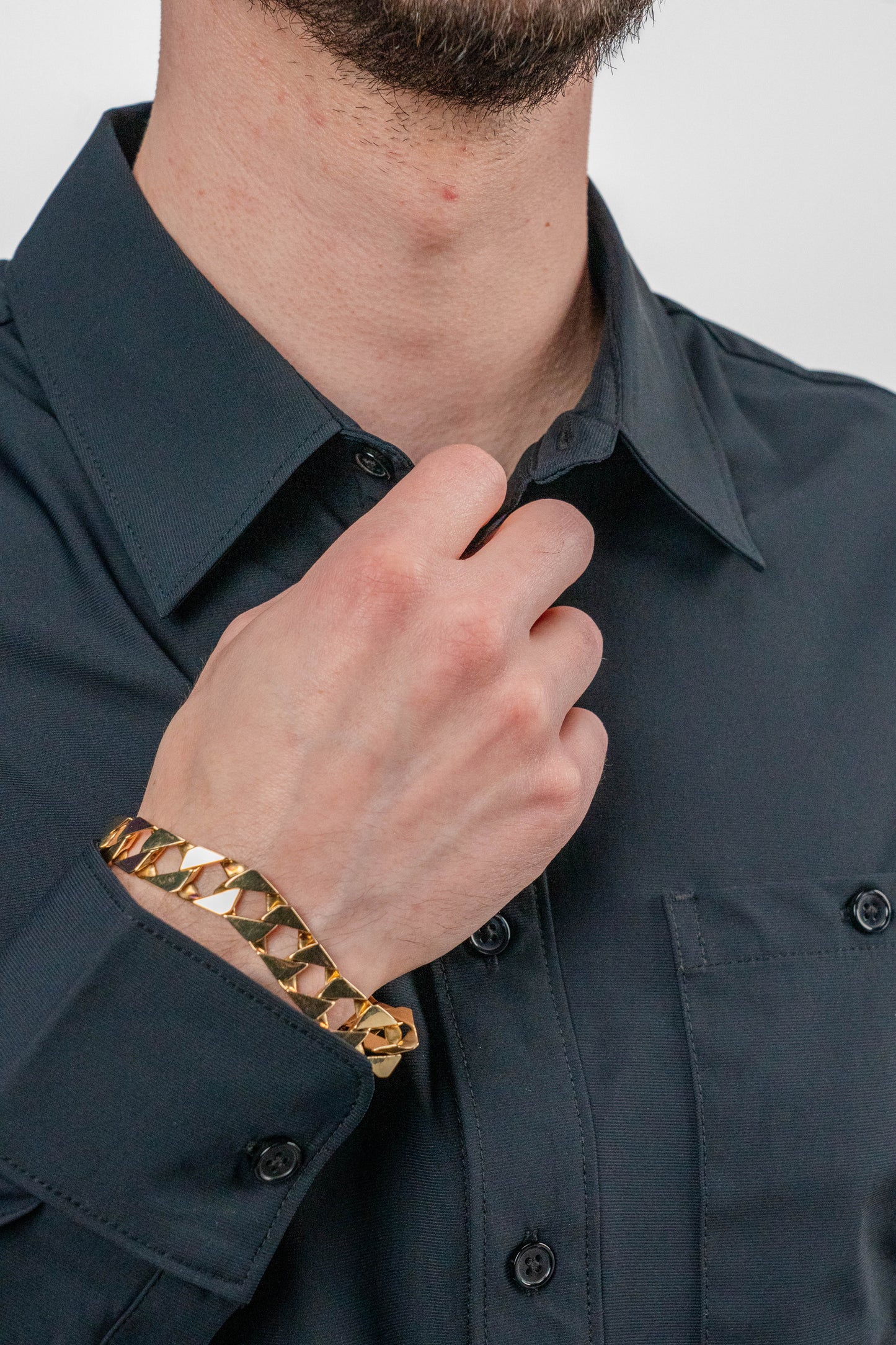 Chemise boutonnée de sport