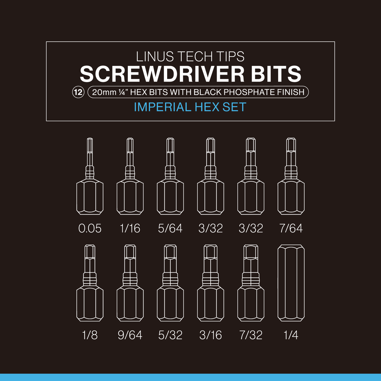 Jeu d'embouts de tournevis