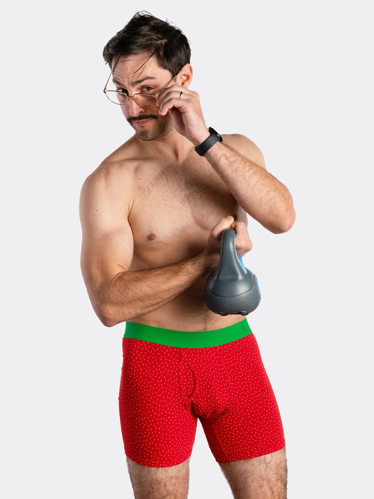 Model: James Strieb, Size: Medium