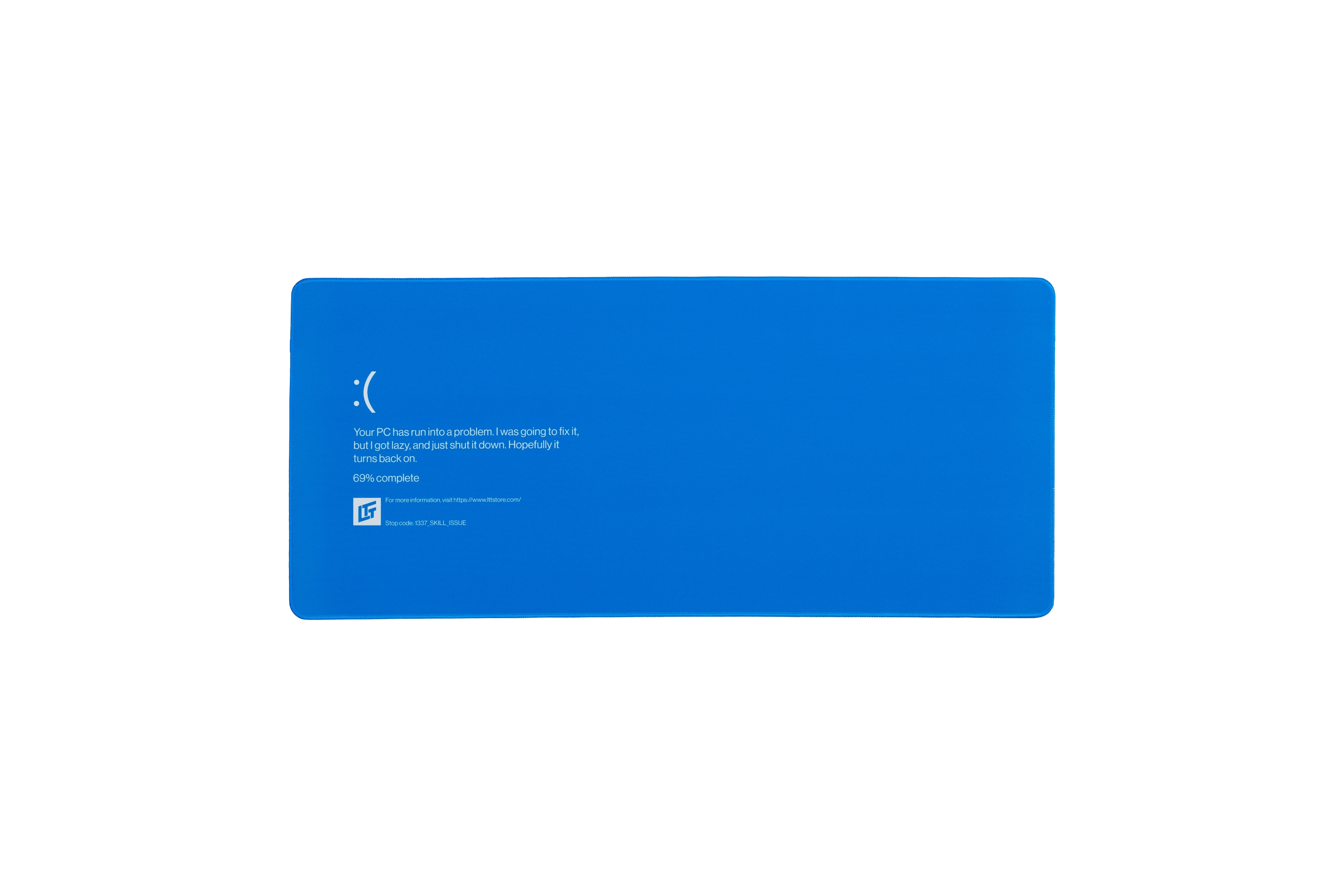 Blue Screen of Death Desk Pad