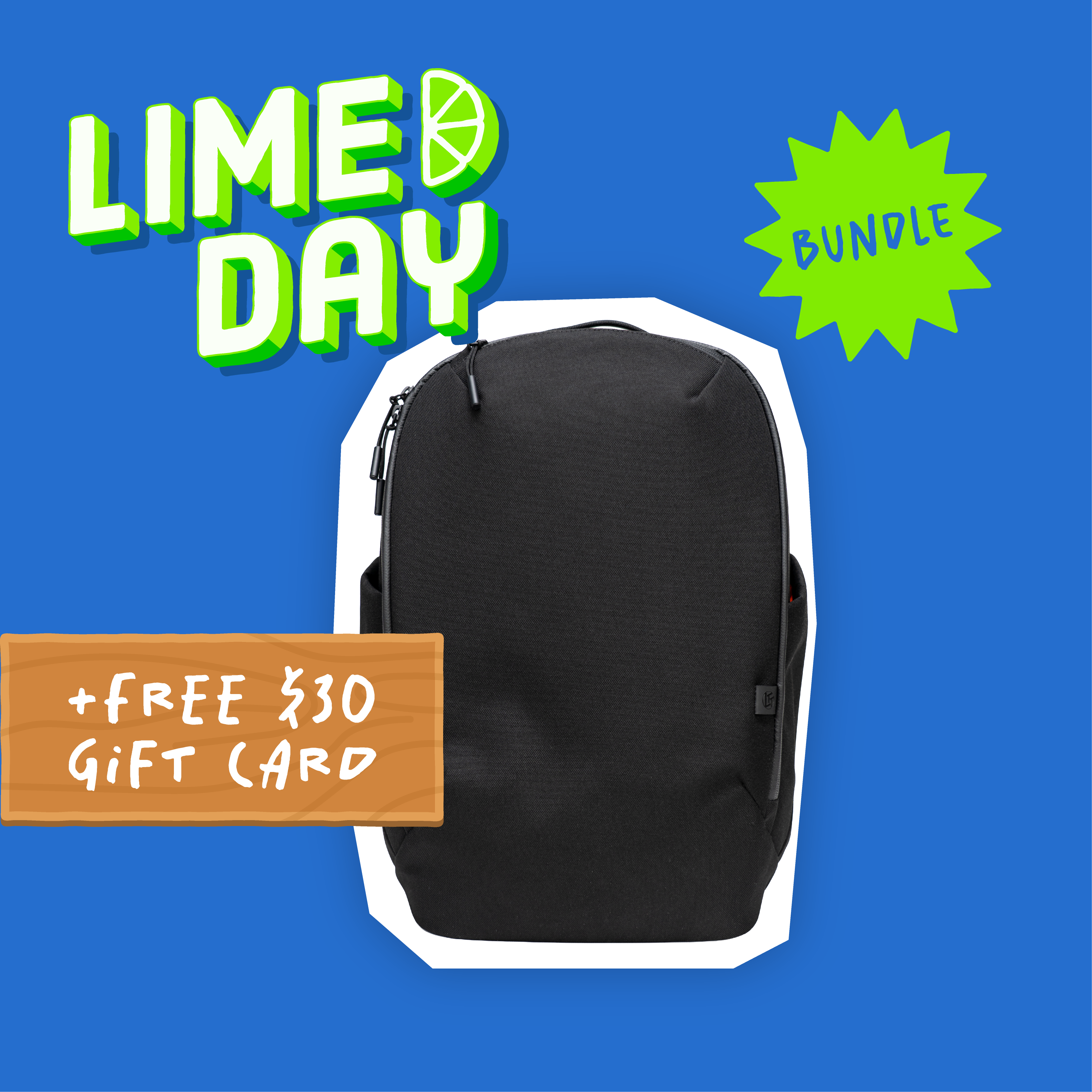 Commuter Backpack + $30 Gift Card Bundle