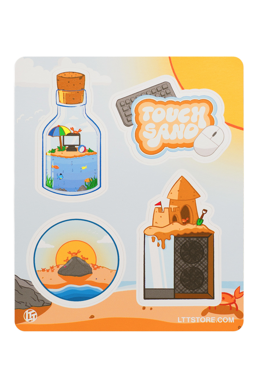 Bonus Touch Sand Sticker Sheet