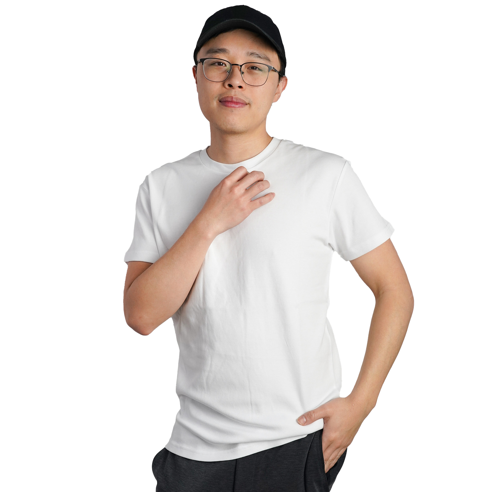 Model: Dennis, Size: Medium, Height: 5’7”/170cm
