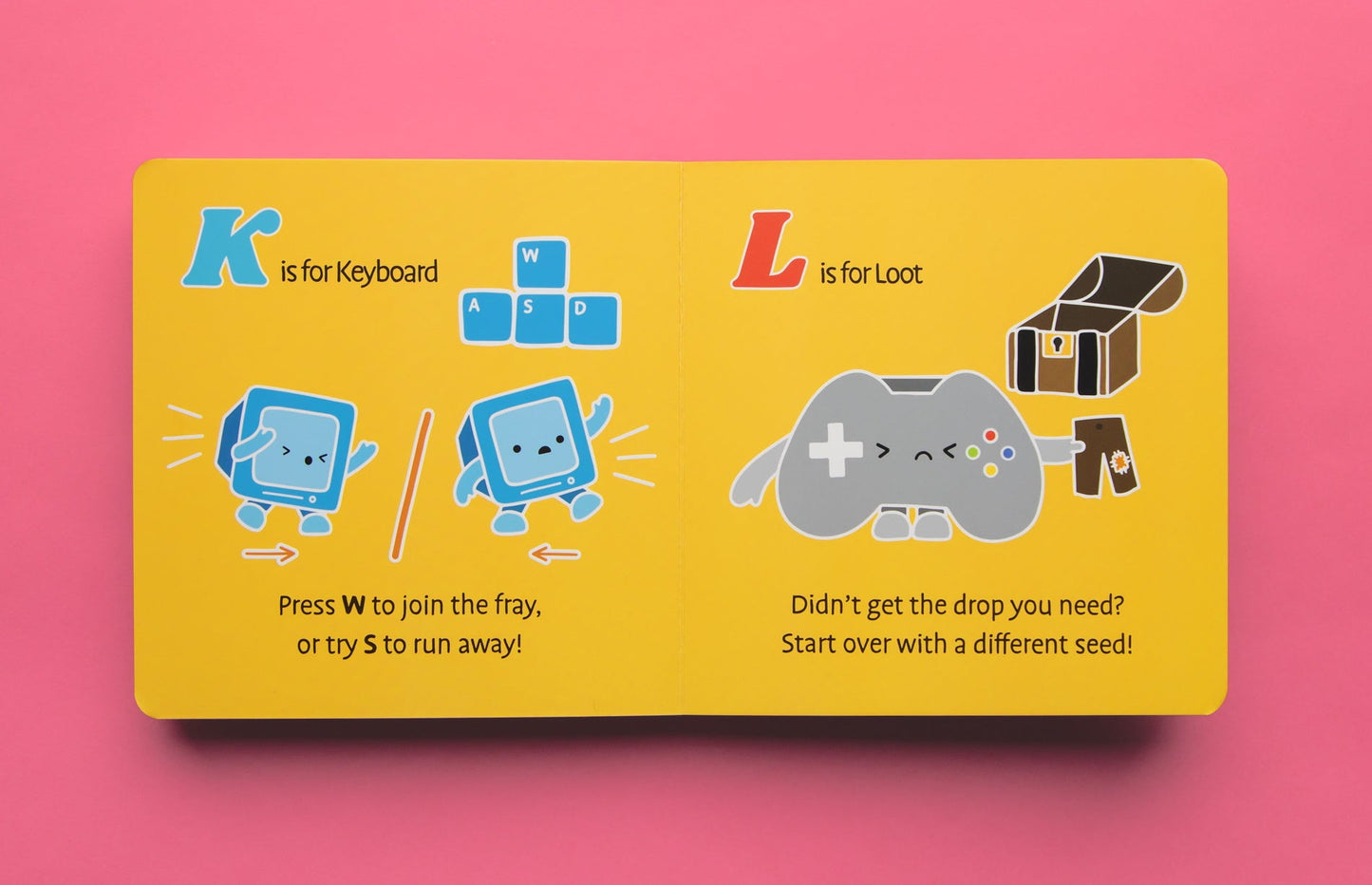 The ABC's of Gaming - Board Book
