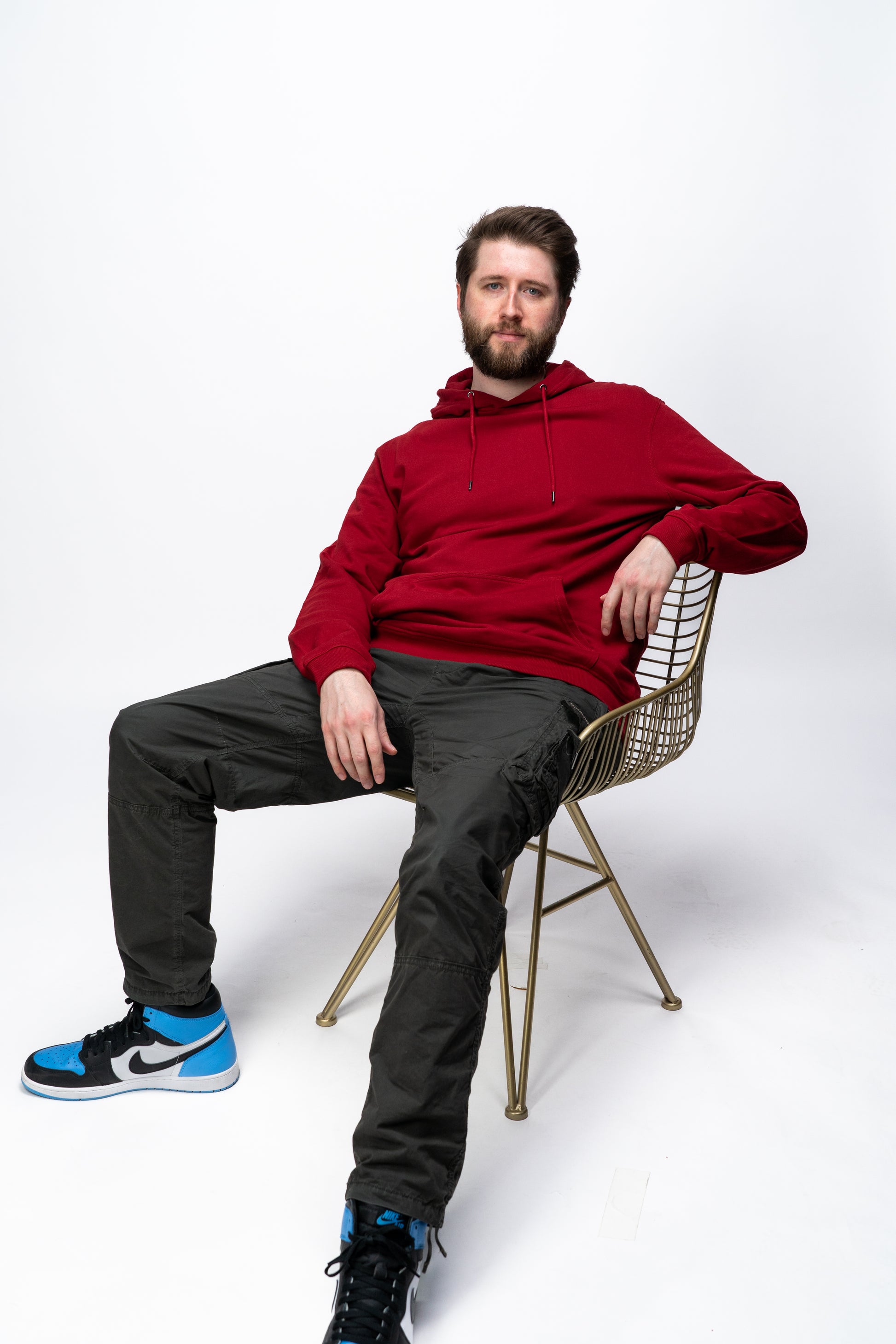 Model: Reece, Size: X-Large, Height:6’3”/190cm