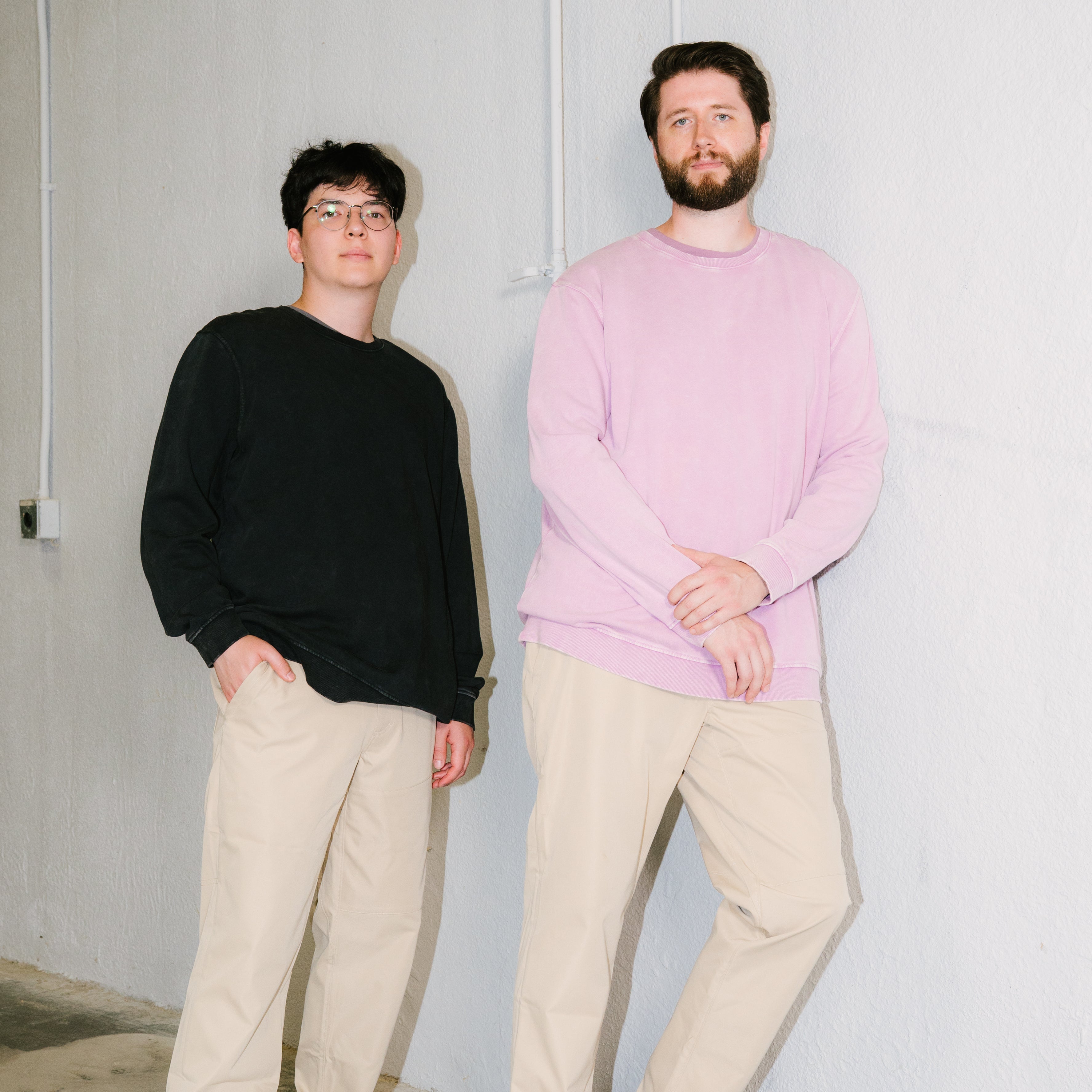 Models: Peter, Size: Large, Height: 5’10”/178cm | Reece, Size: X-Large, Height:6’3”/190cm
