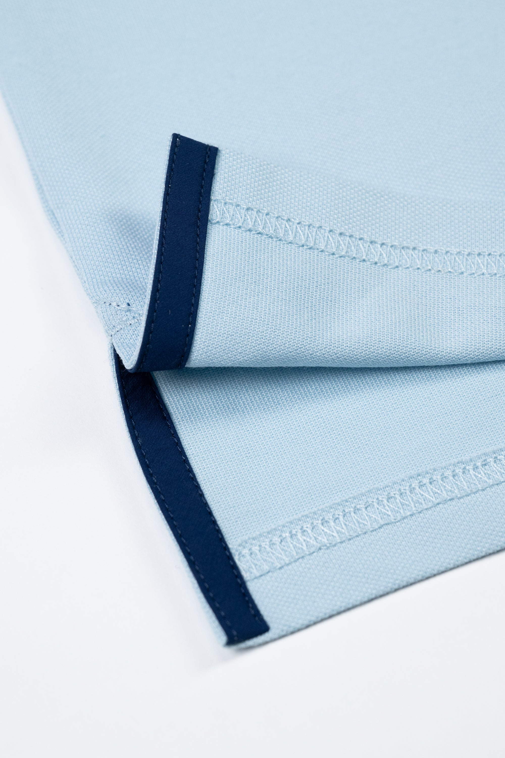 Polo UPF - Bleu glacier