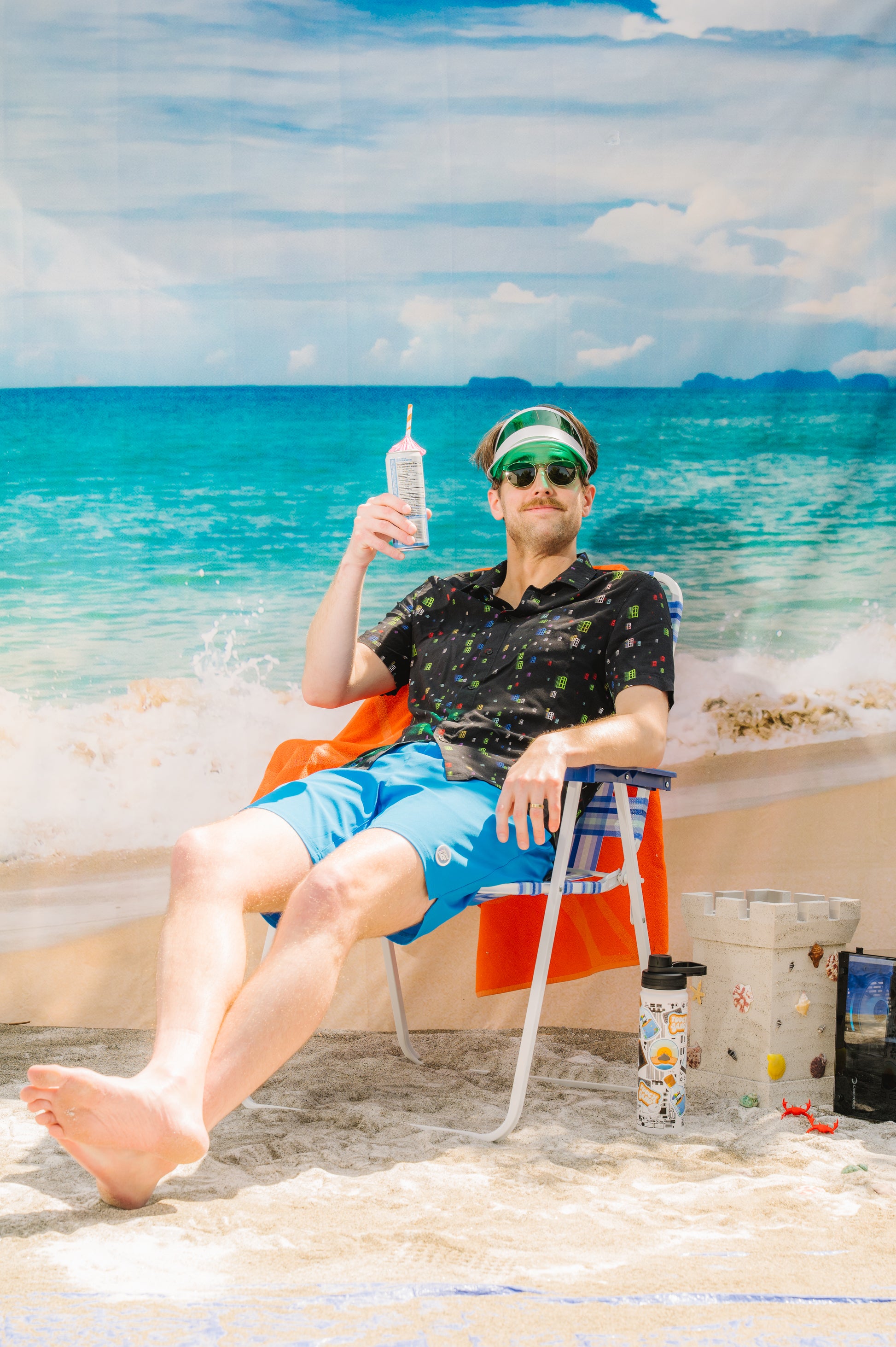 Model: Riley, Size: Medium, Height: 6’1”/185cm