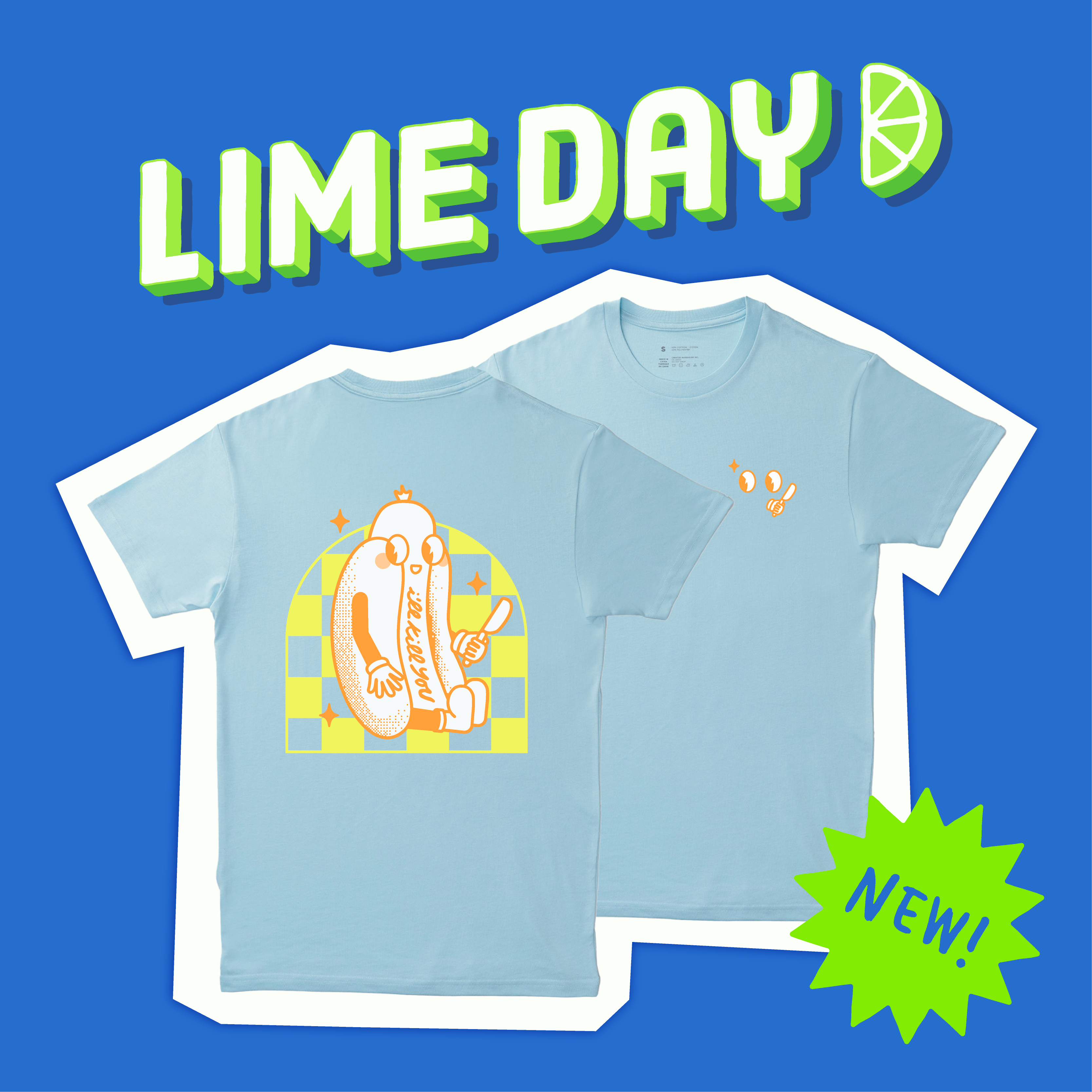 T-shirt Pas un hot-dog