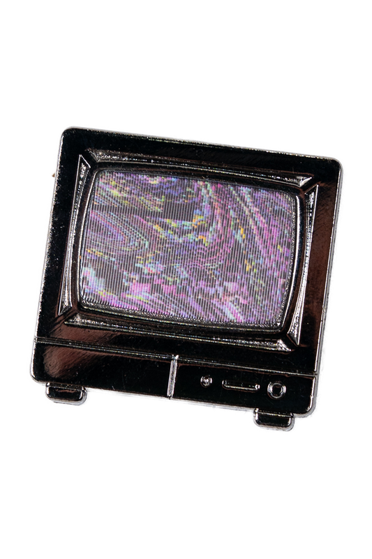 Glitch Lenticular Pin