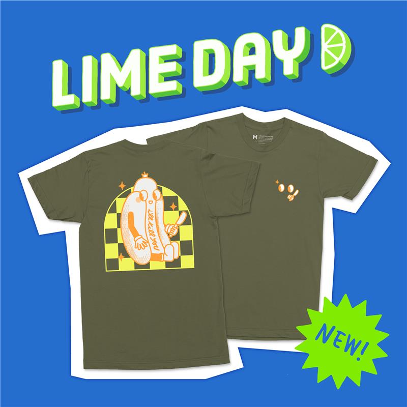 T-shirt Pas un hot-dog