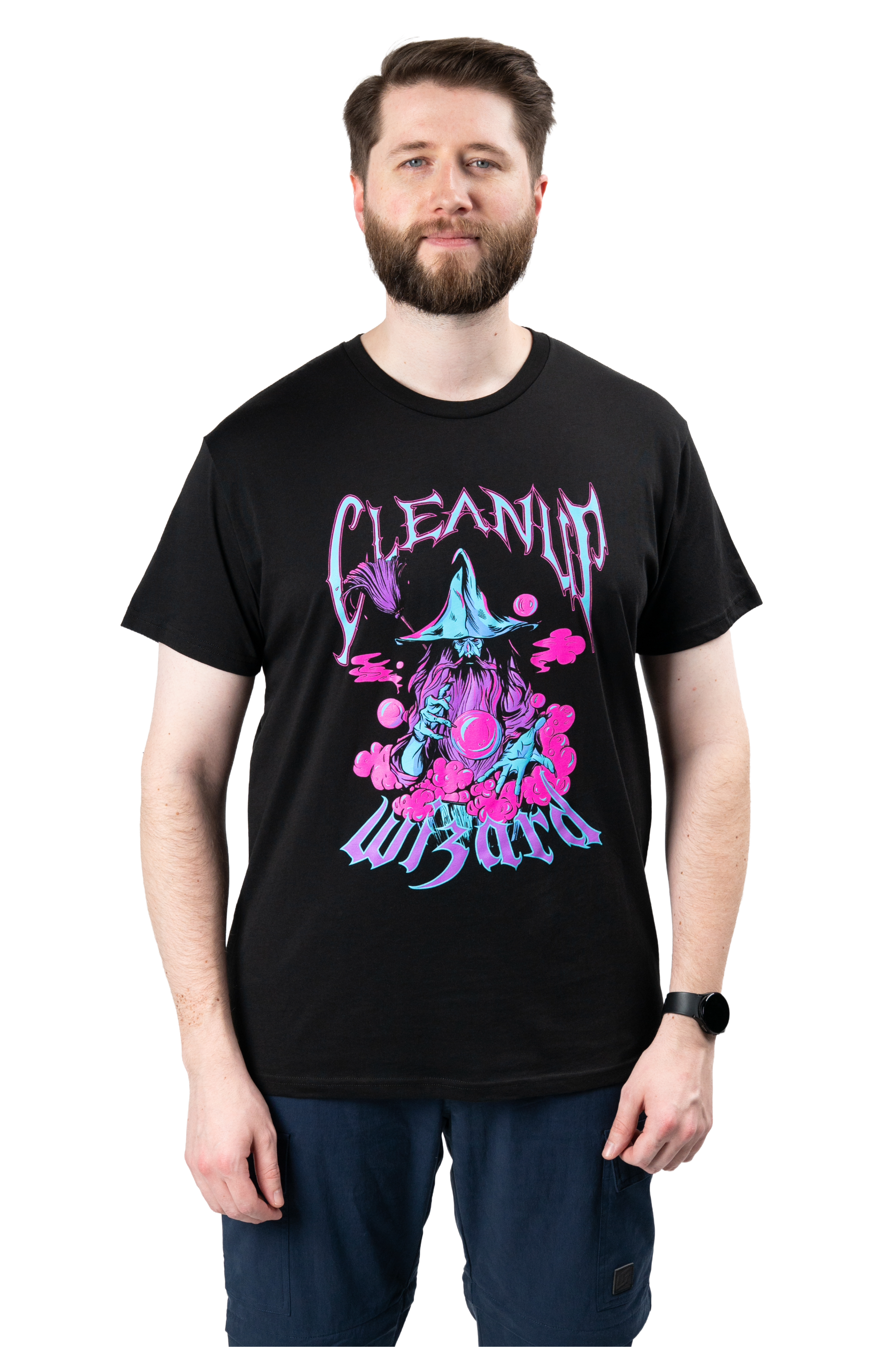 Cleanup Wizard T-Shirt Cleanup Wizard T-Shirt