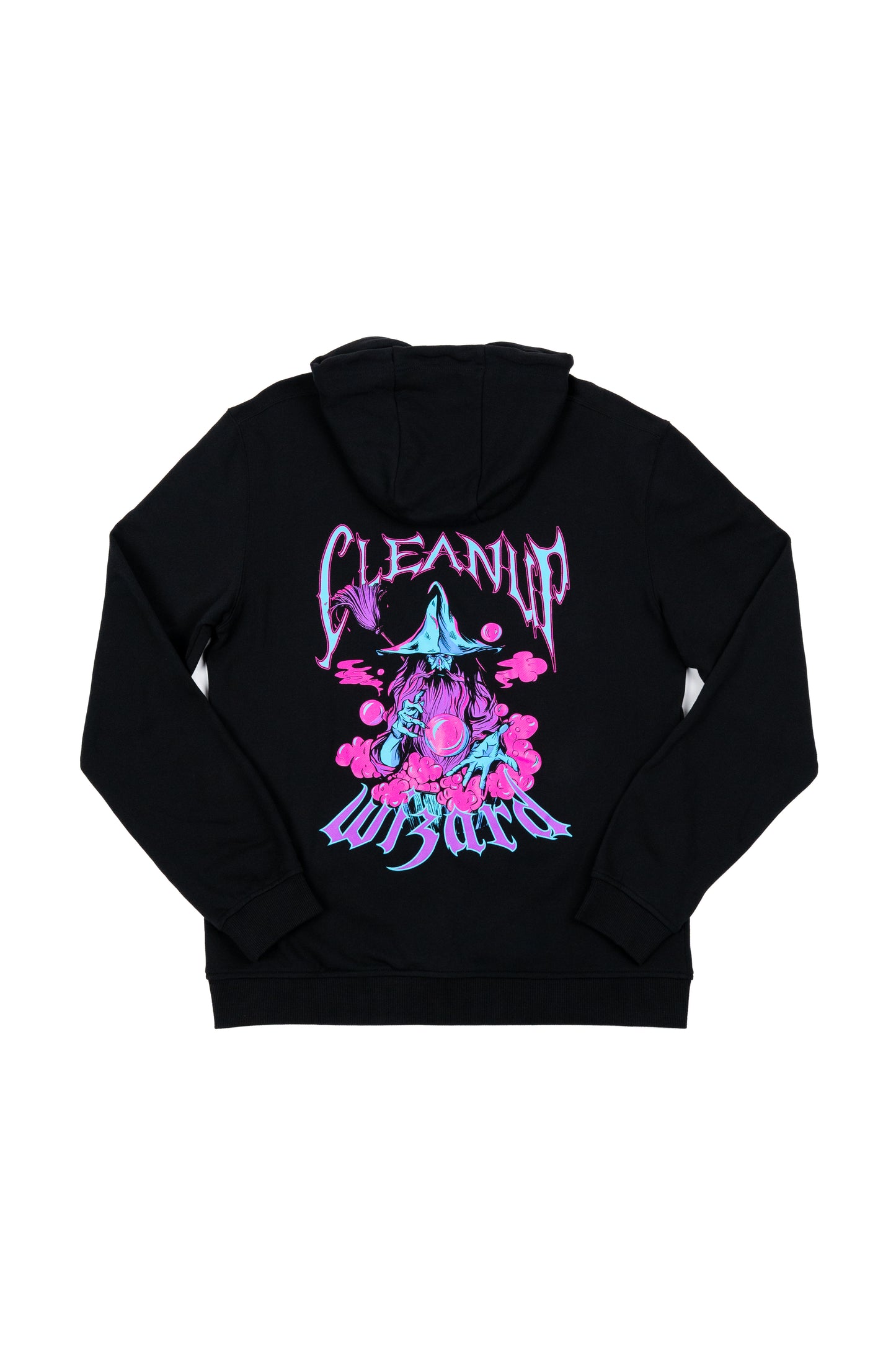 Cleanup Wizard Zip Up Hoodie