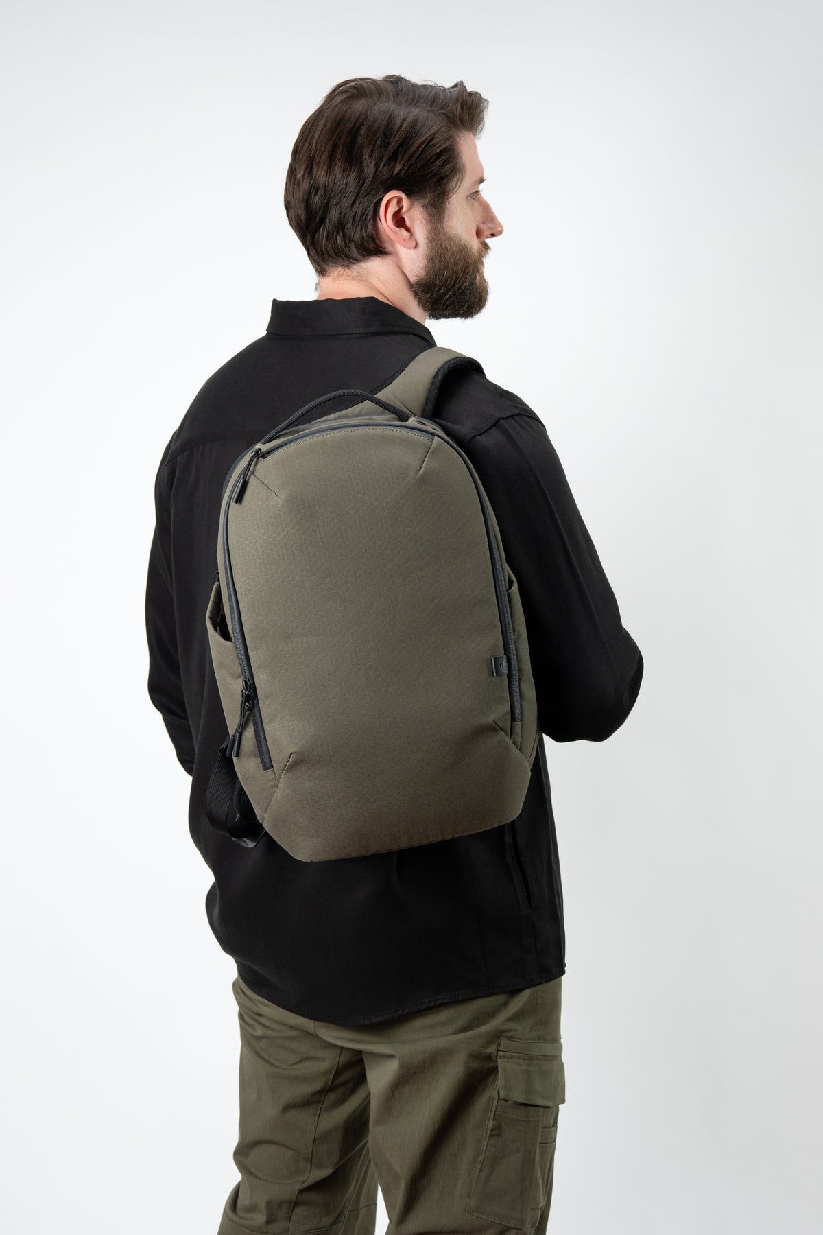 Sac à dos Commuter - British Millerain - Olive