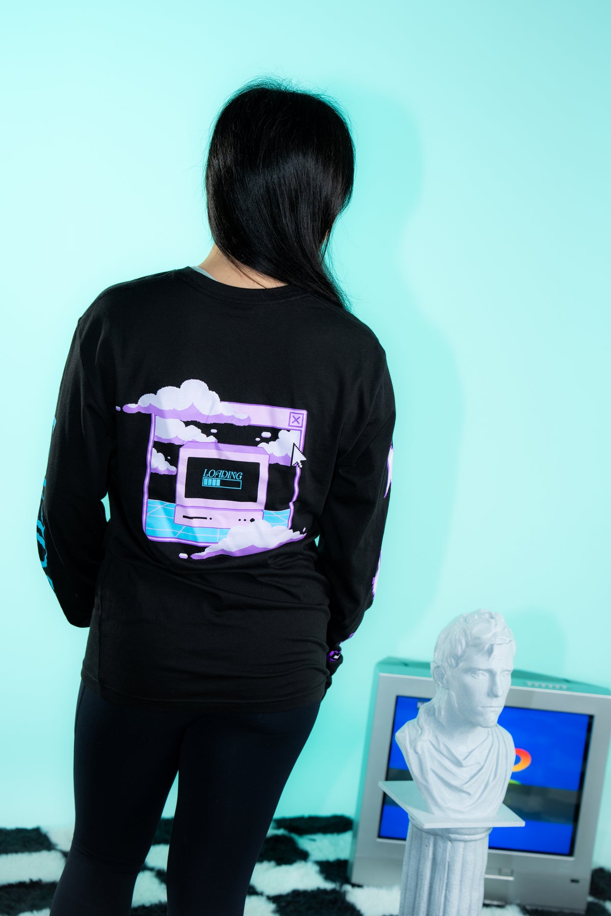 Model: Nicole Y, Size: Small, Height: 5’1”/155cm