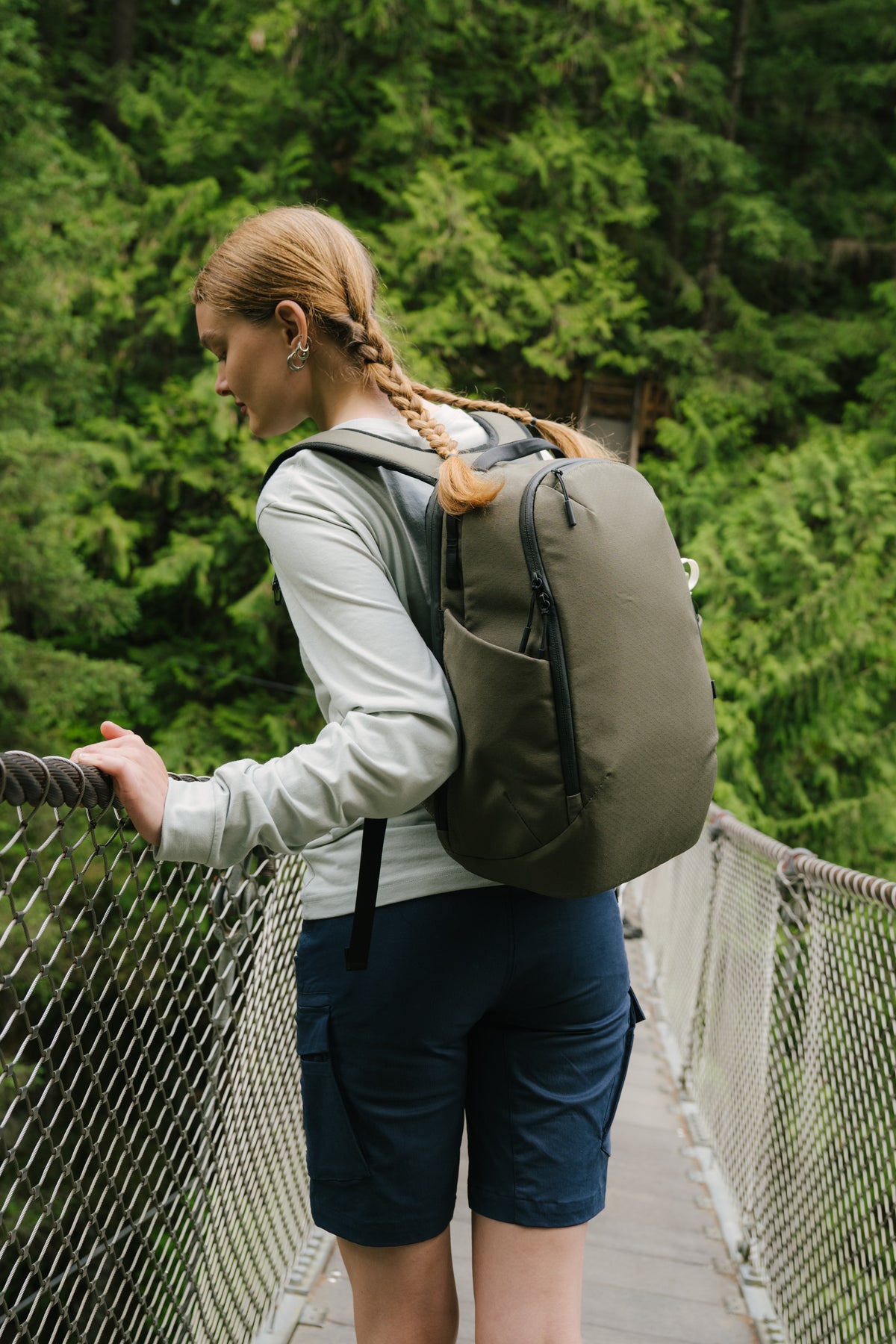 Sac à dos Commuter - British Millerain - Olive