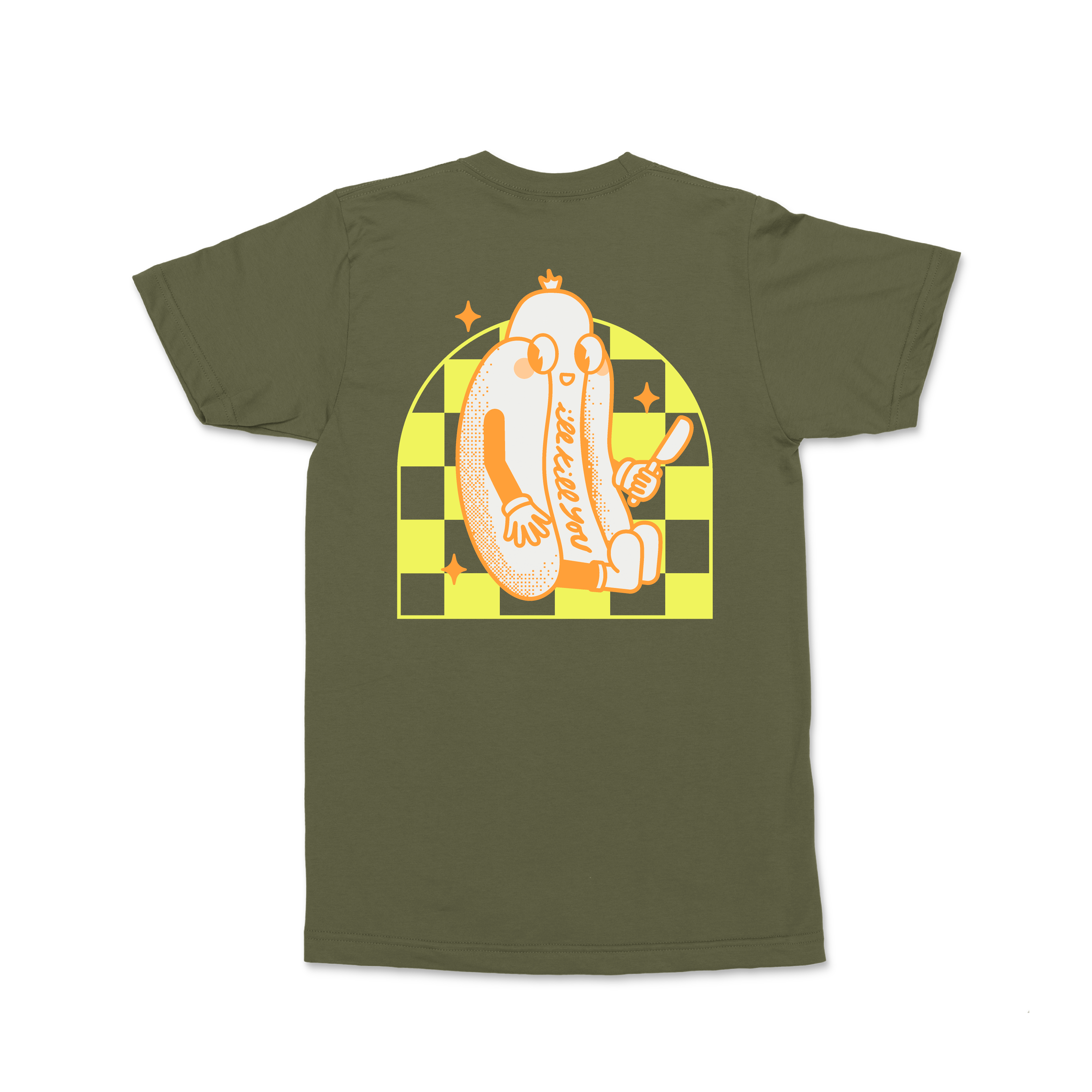 T-shirt Pas un hot-dog