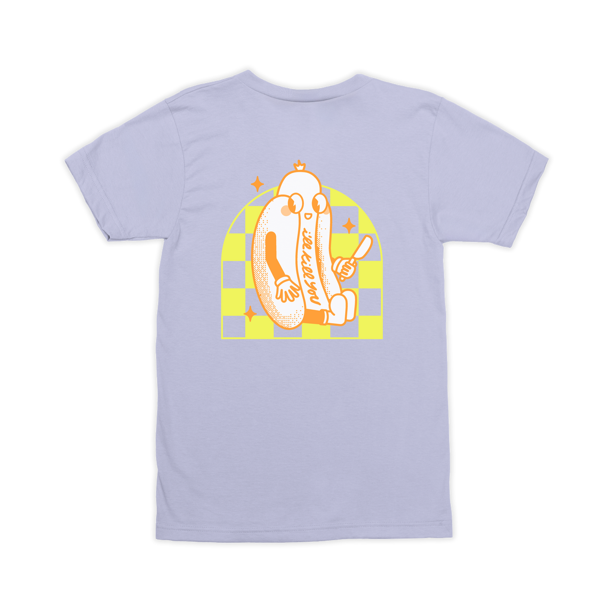 T-shirt col V Pas un hot-dog