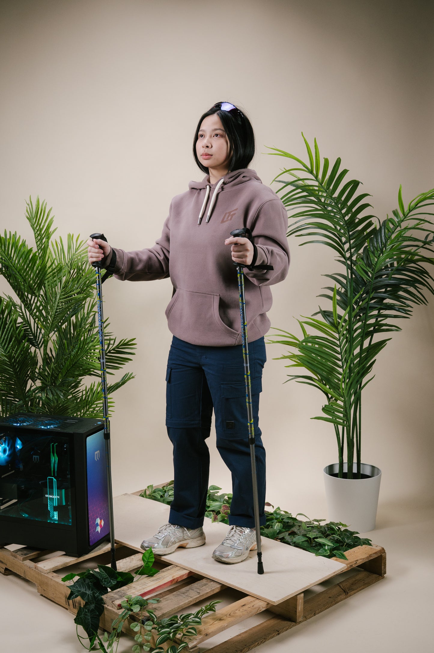 Model: Sammi, Size: 30", Height: 5’1”/155cm