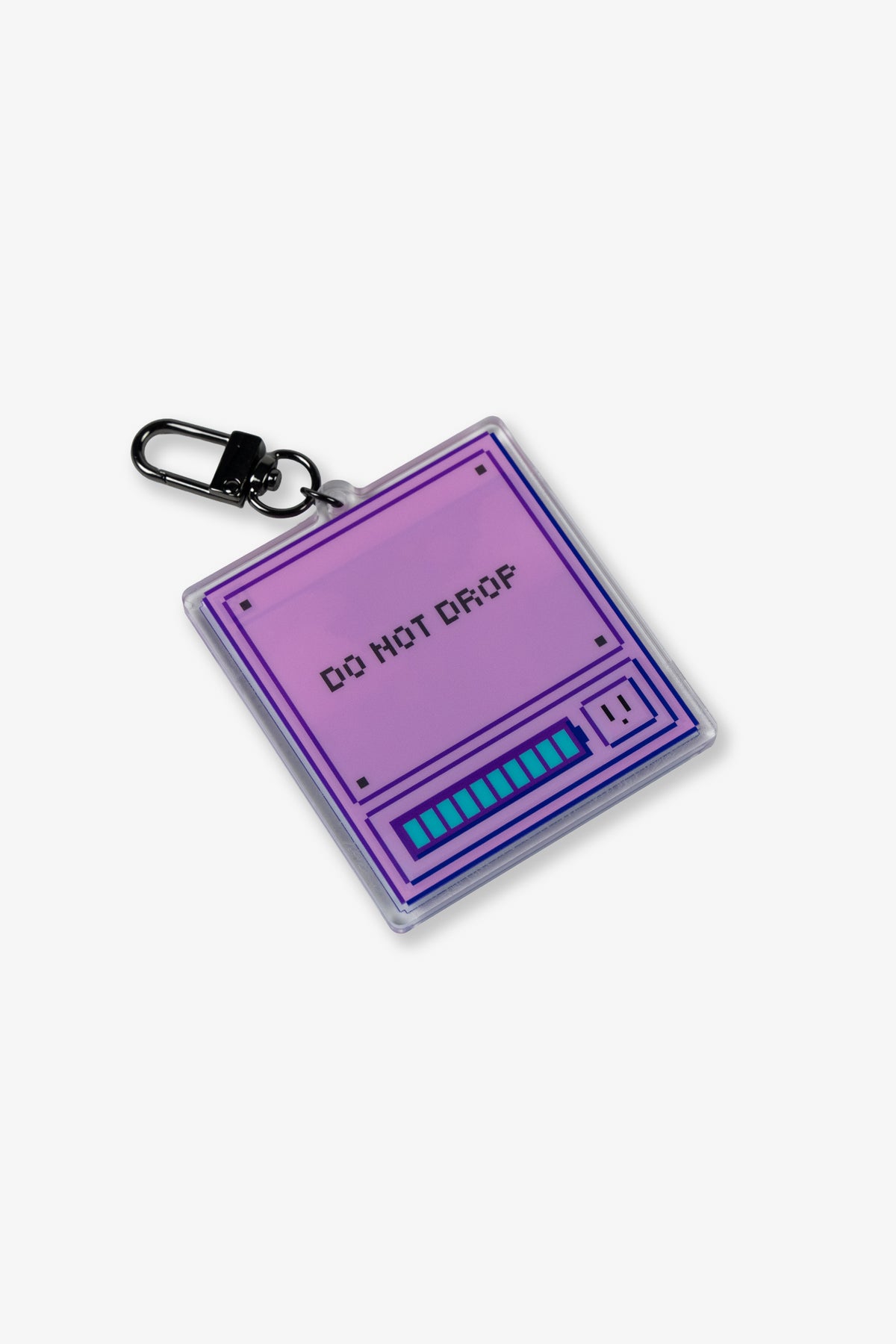 Pixel Wave Shaker Charm Keychain