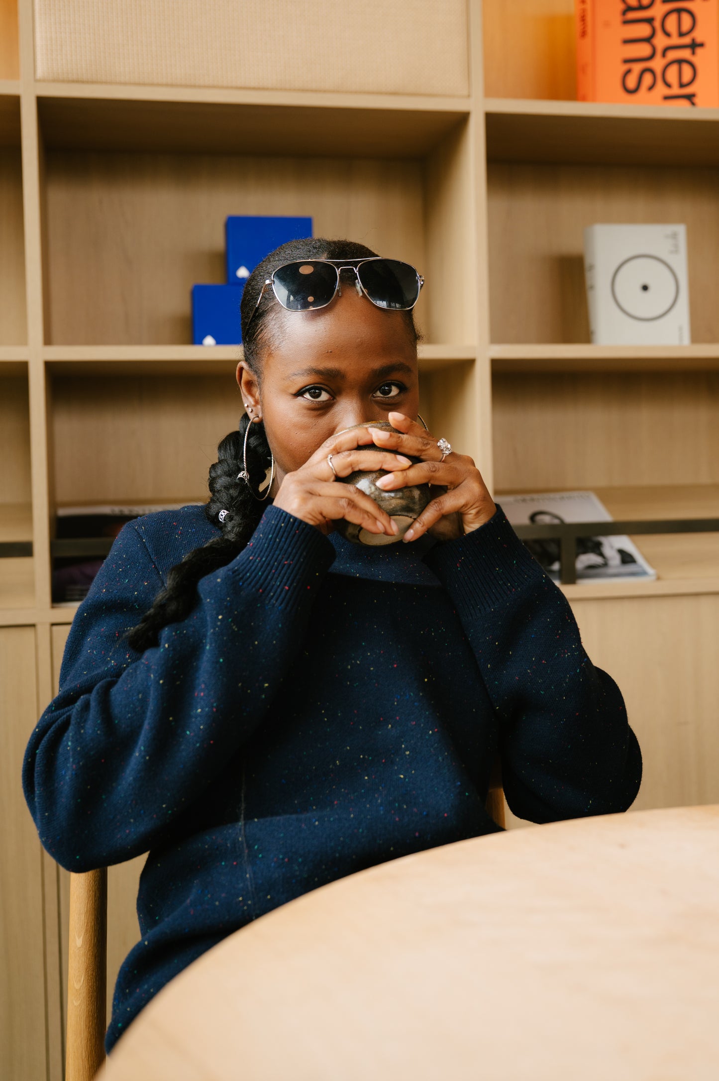 Model: Olamide, Size: Small, Height: 5’3”/160cm