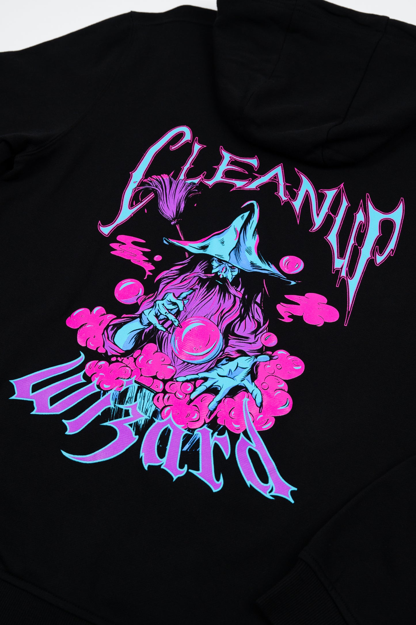 Cleanup Wizard Zip Up Hoodie