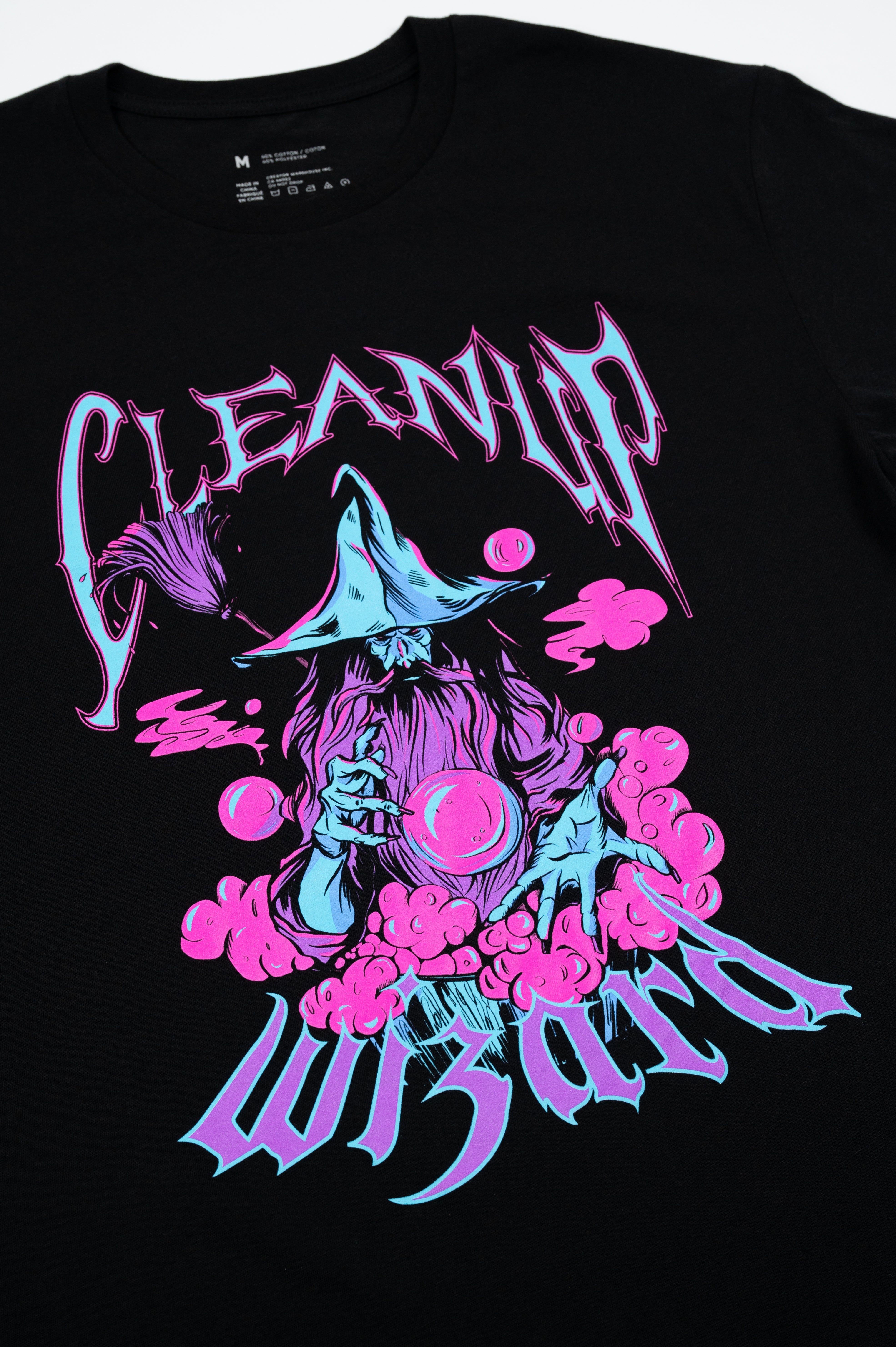 T-shirt « Magicien du nettoyage »