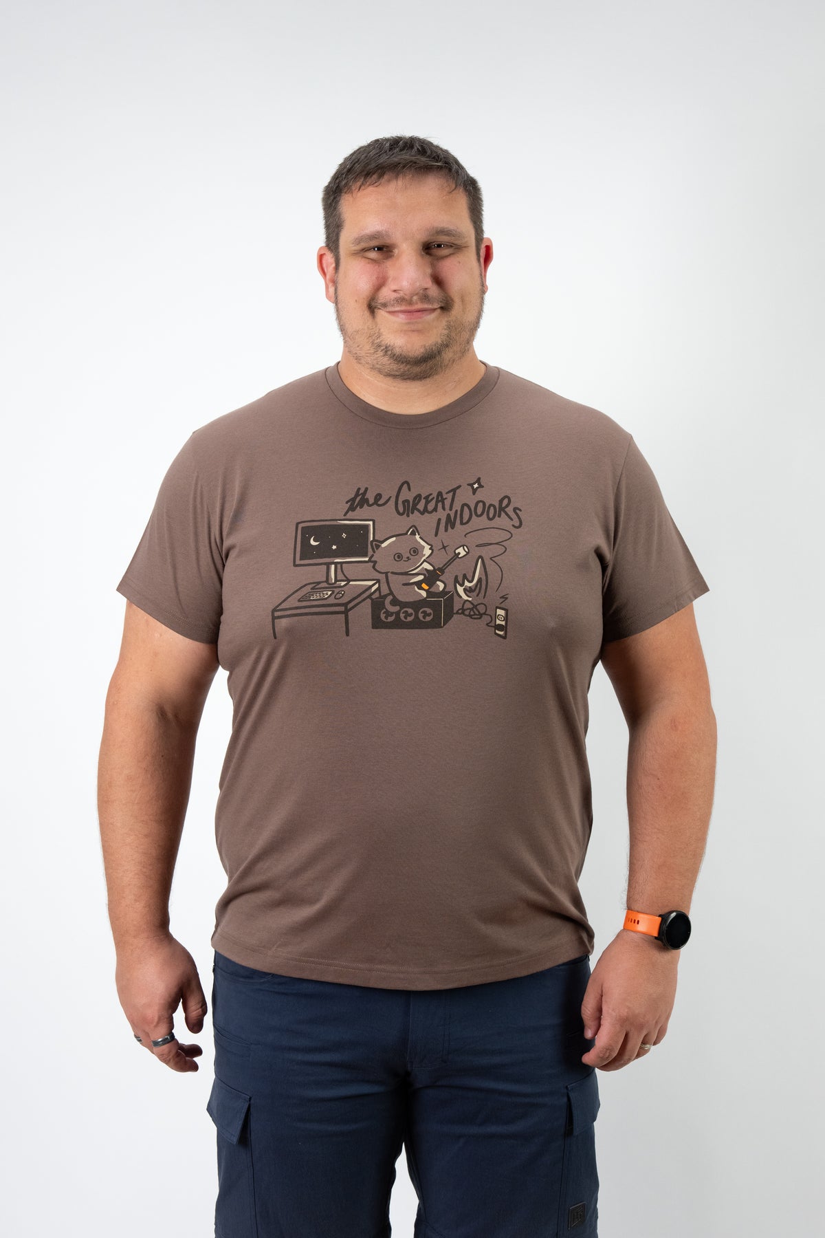 Model: David P, Height: 6’4”, Size: XXL