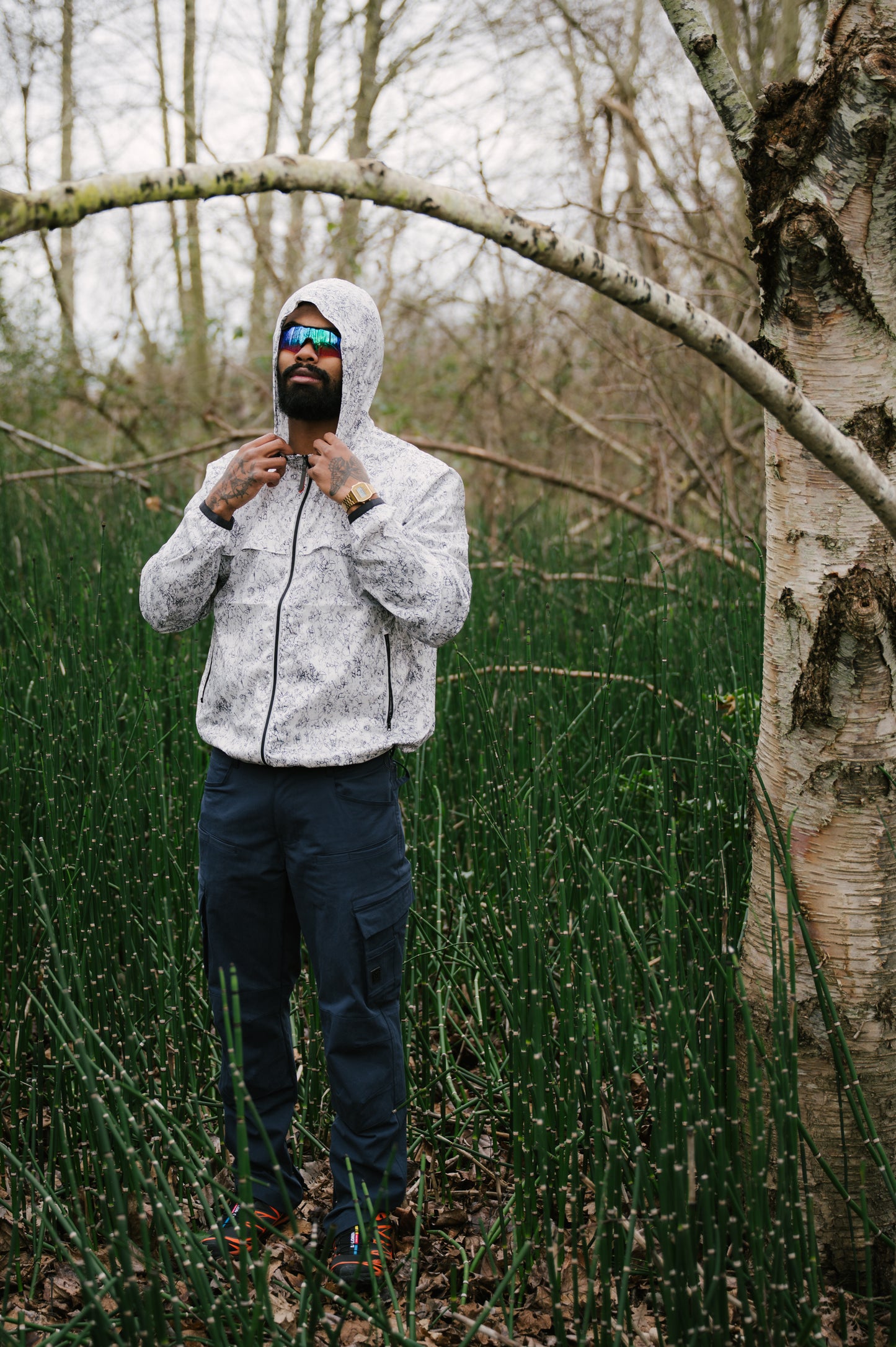 Model: Will, Size: Medium, Height: 5’10”/179cm