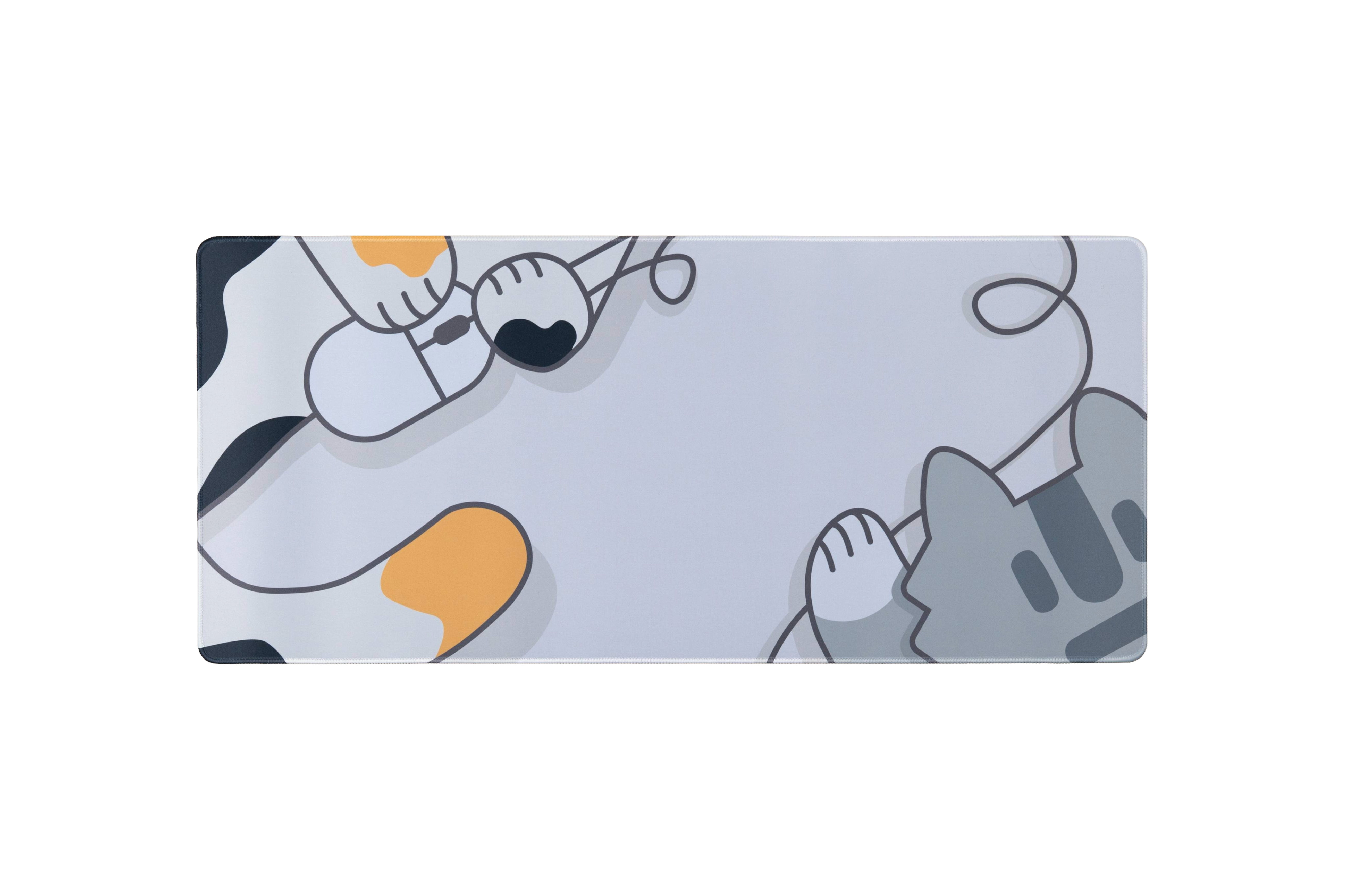 Linus Cat Tips Desk Pad