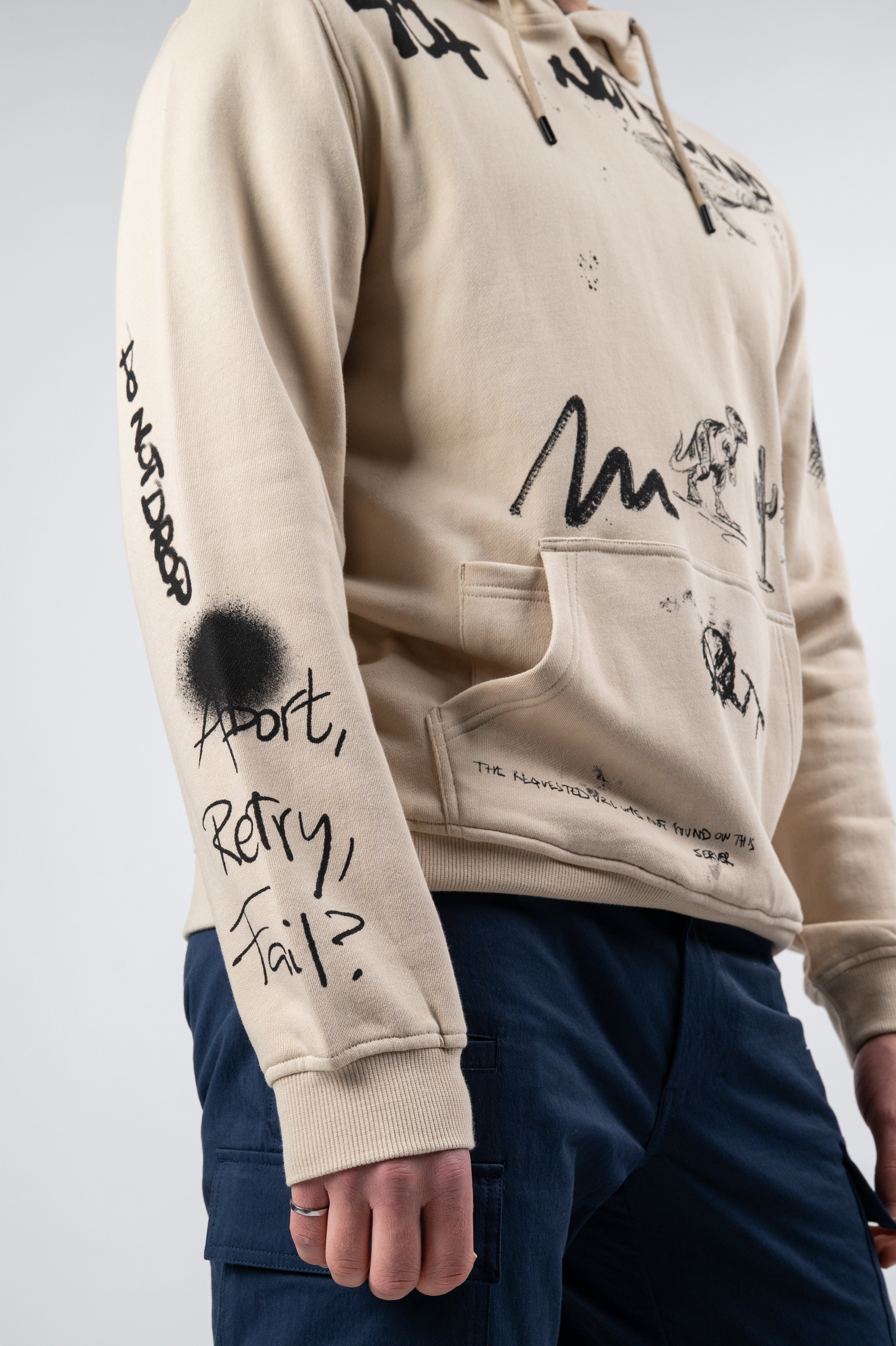 Error Message Hoodie - 100% French Terry Cotton | LTTStore
