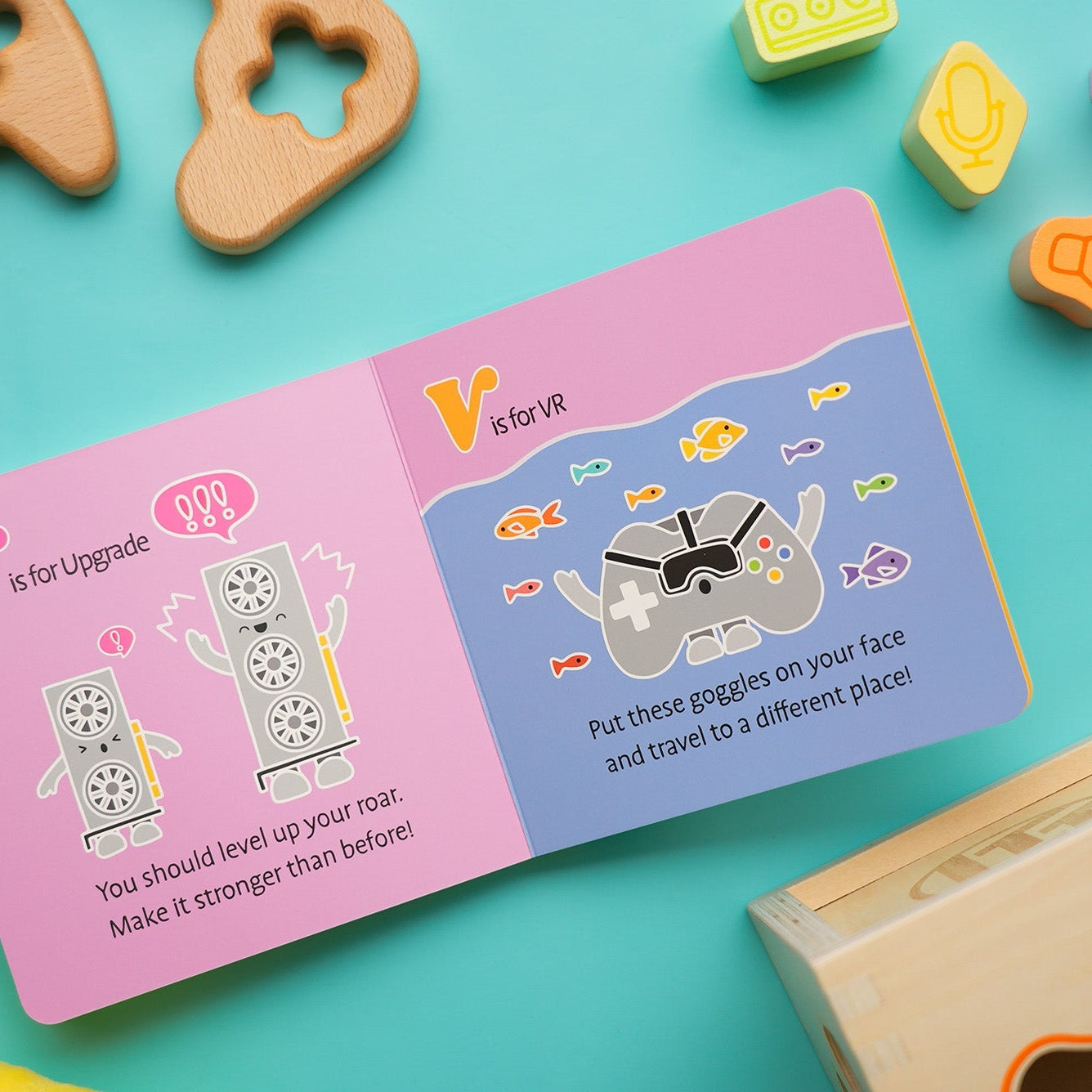 The ABC's of Gaming - Board Book