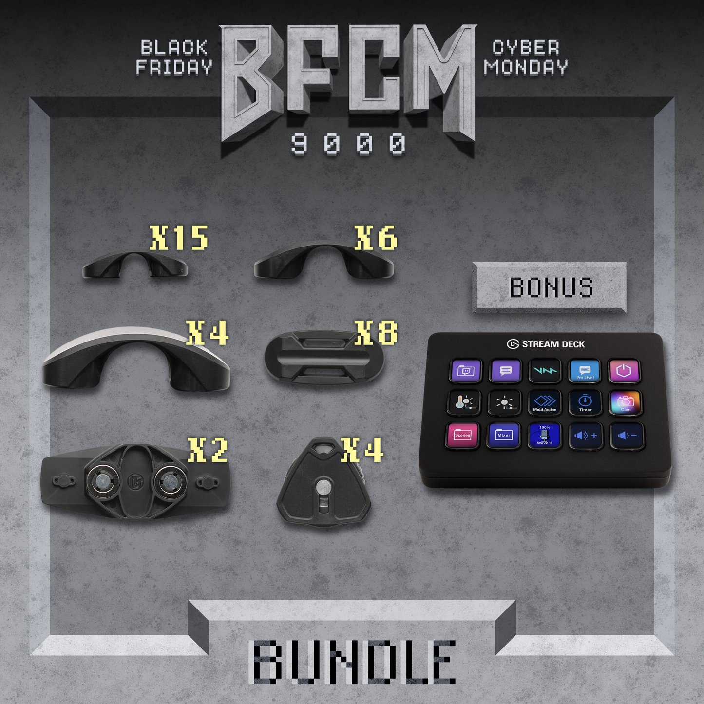 MCM Arch Room Solution & Elgato Stream Deck MK.2 Bundle