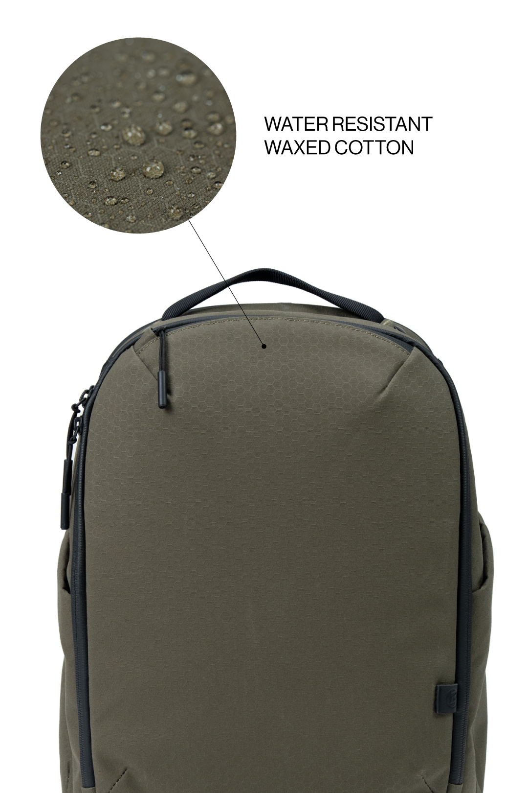 Sac à dos Commuter - British Millerain - Olive