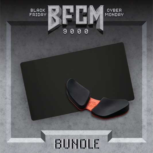 Stealth Desk Pad + DeltaHub LTT Wrist Rest Bundle