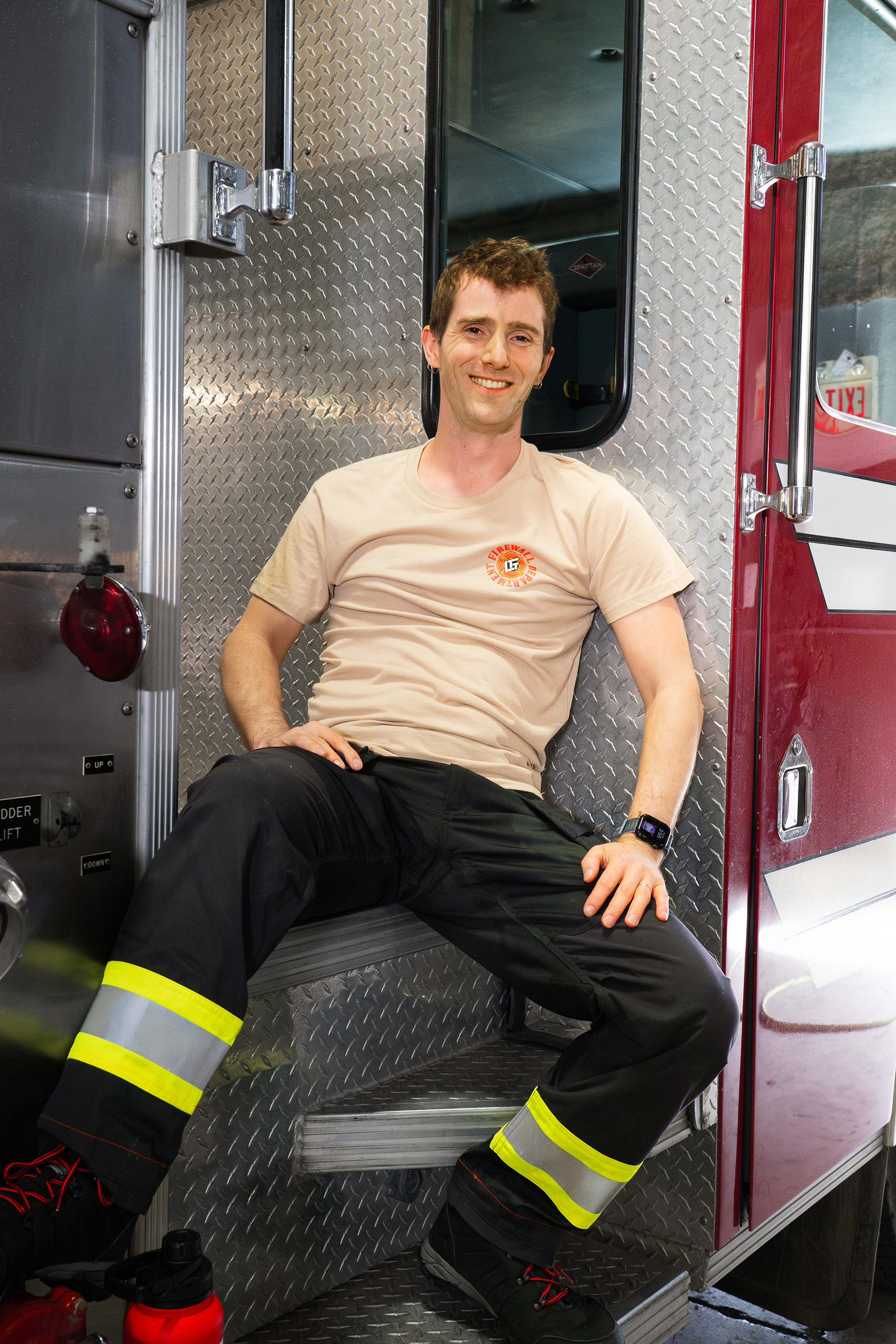 Model: Linus, Size: Medium, Height: 5’6”/168cm
