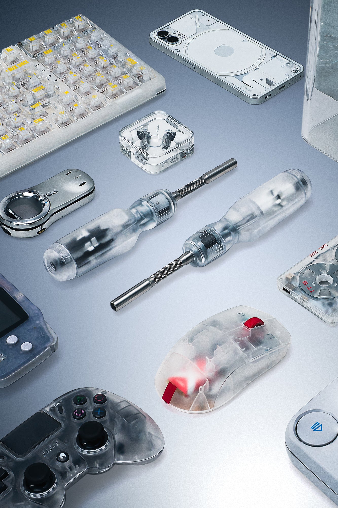 Tournevis transparent