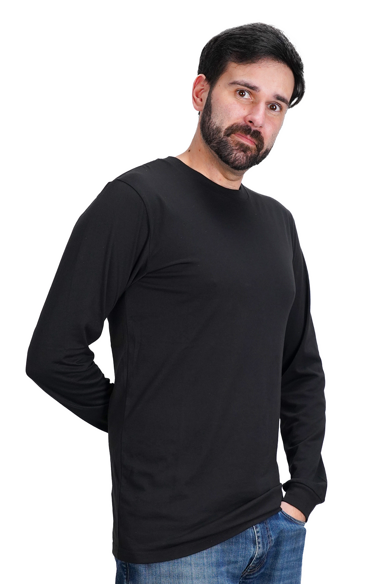 Model: Dan, Size: Tall Medium, Height: 6’2”/188cm