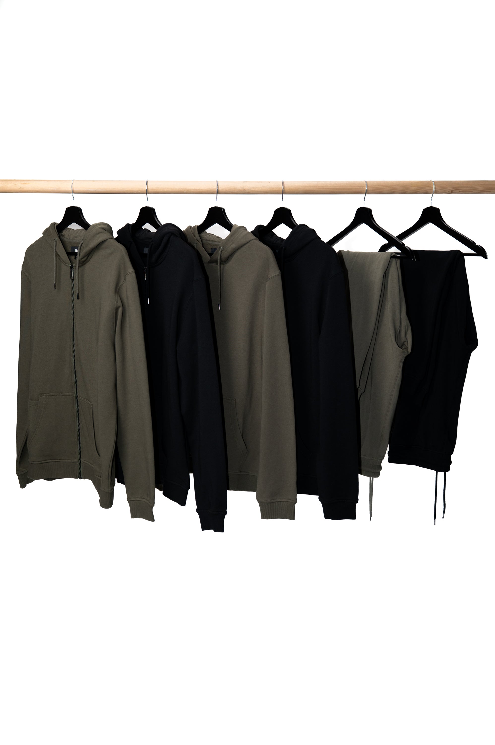 Blank Zip-Up Hoodie
