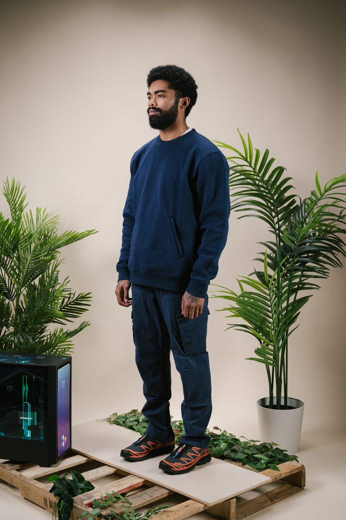 Model: Will, Size: Regular 36", Height: 5’10”/179cm