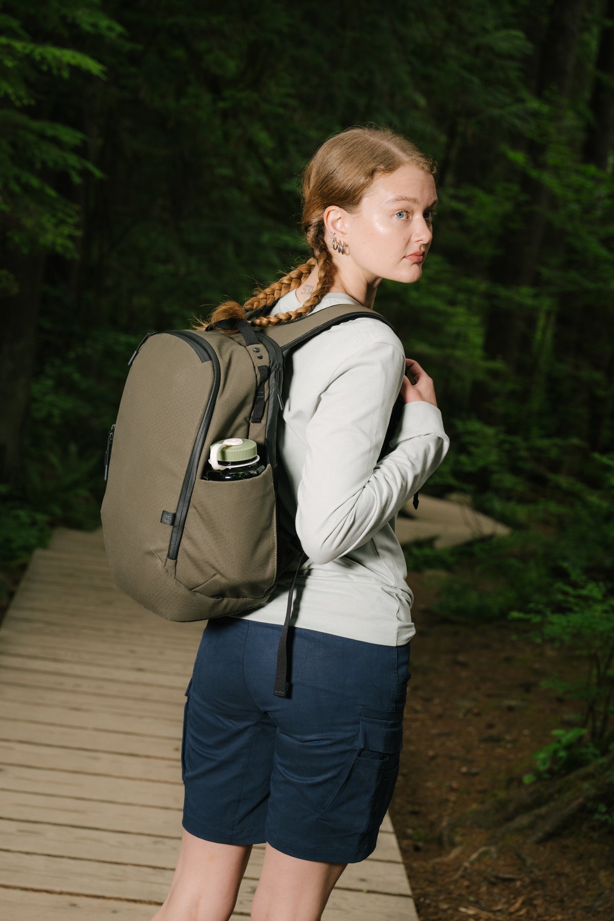 Sac à dos Commuter - British Millerain - Olive
