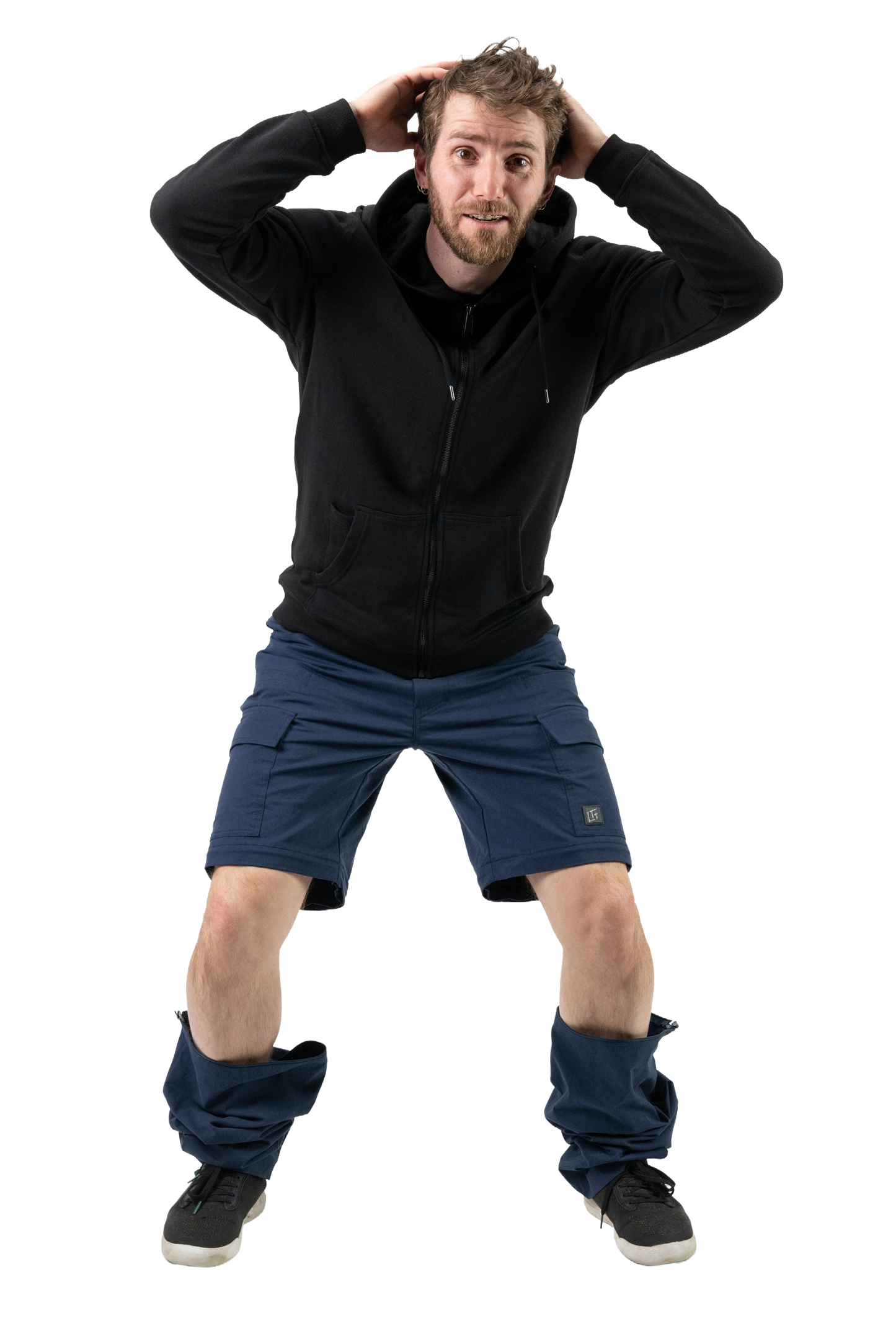 Model: Linus, Size: Regular 34", Height: 5'6"/168cm