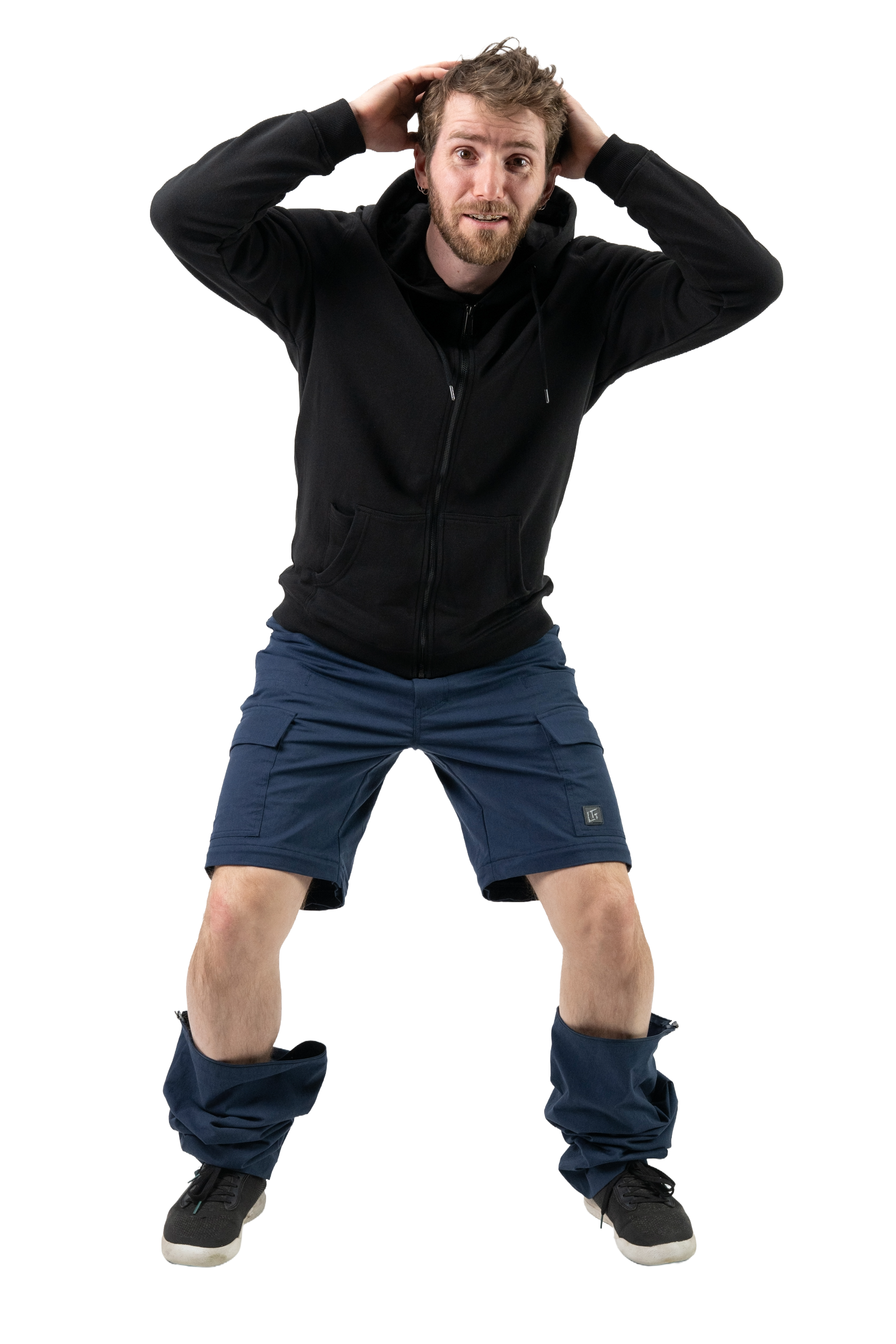 Model: Linus, Size: Regular 34", Height: 5'6"/168cm