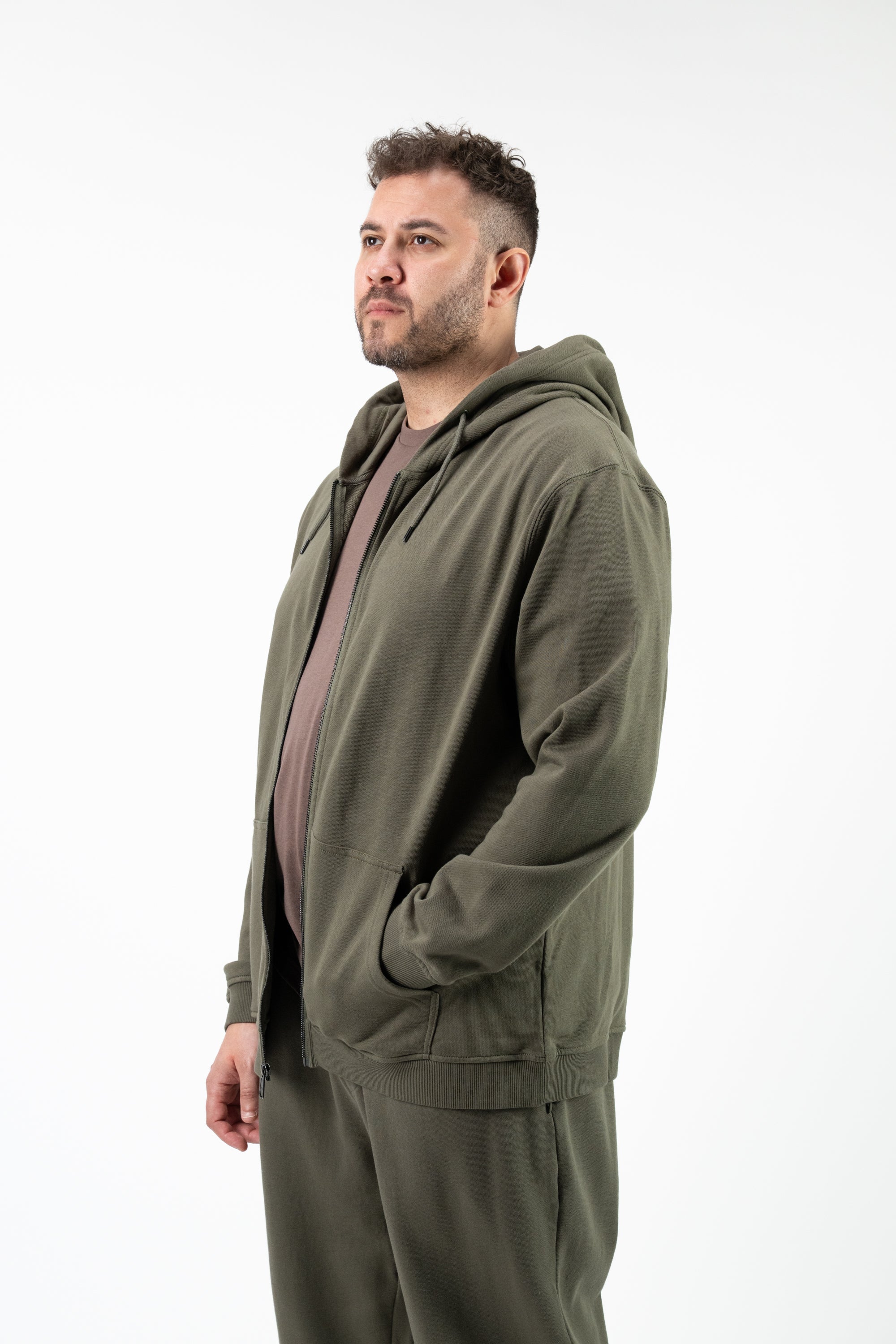 Model: Tyson, Size: X-Large, Height: 6'/182cm #color_dusty olive