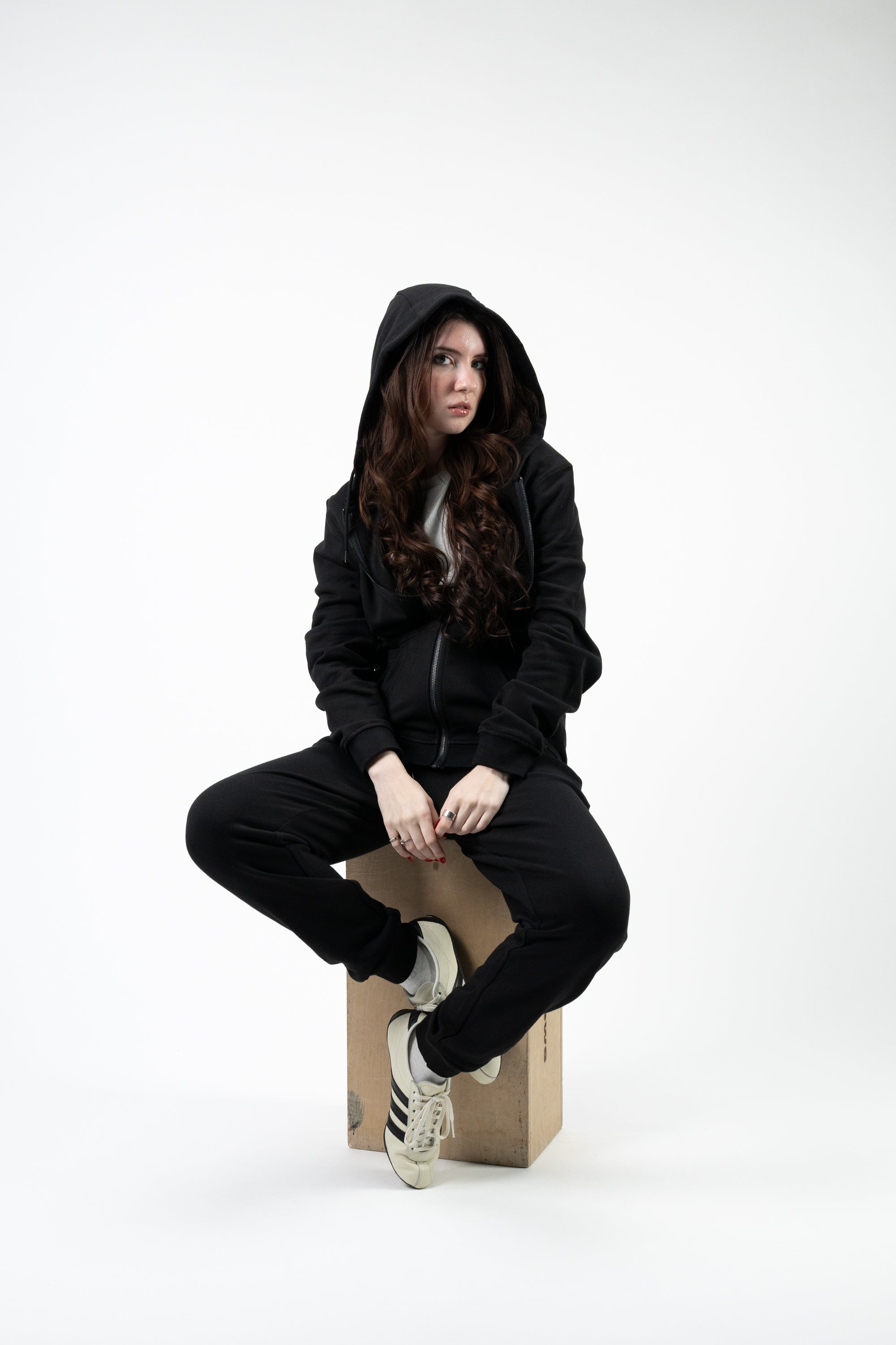 Blank Zip-Up Hoodie