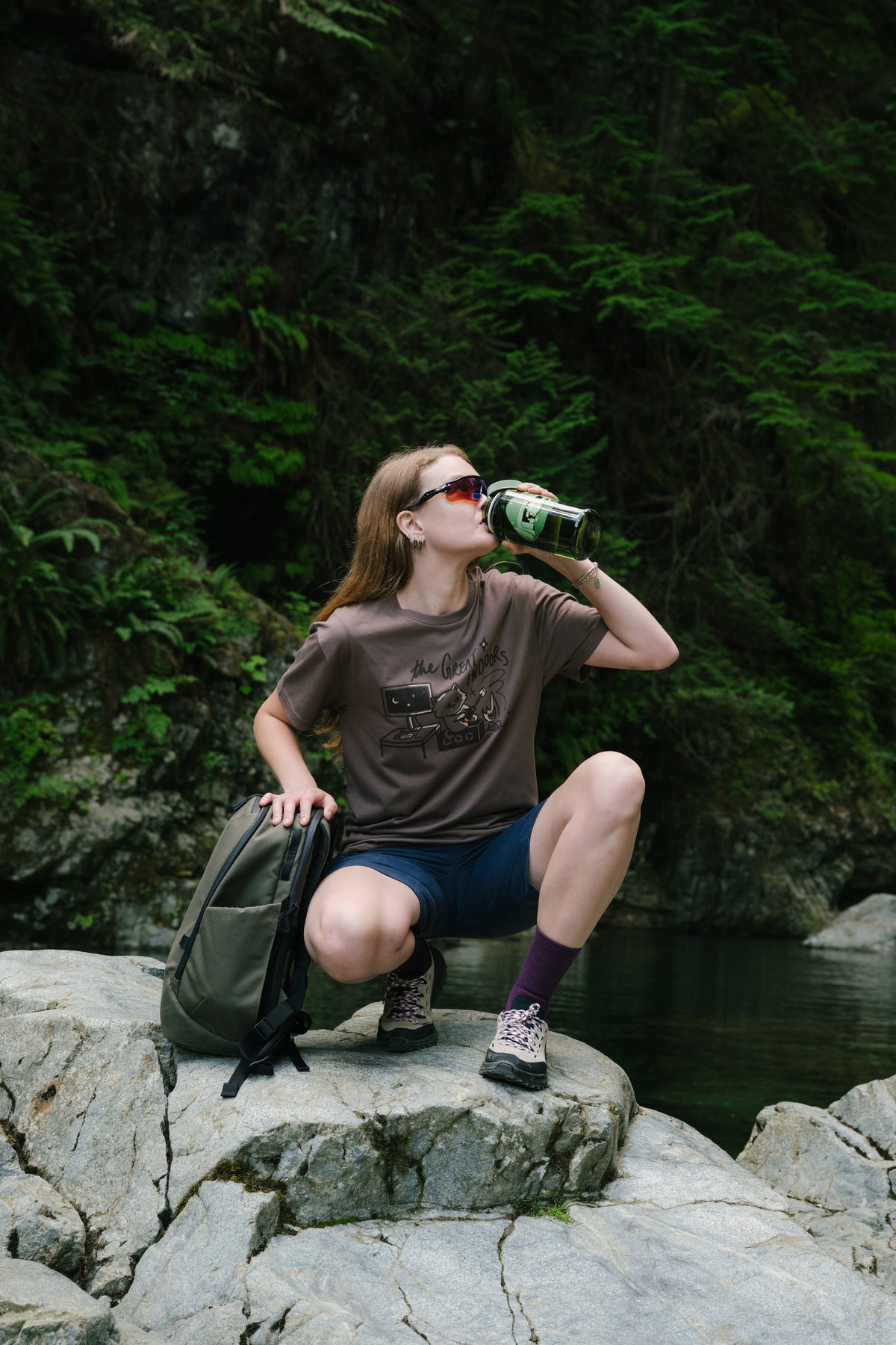 The Great Indoors Water Bottle - 32oz/1L